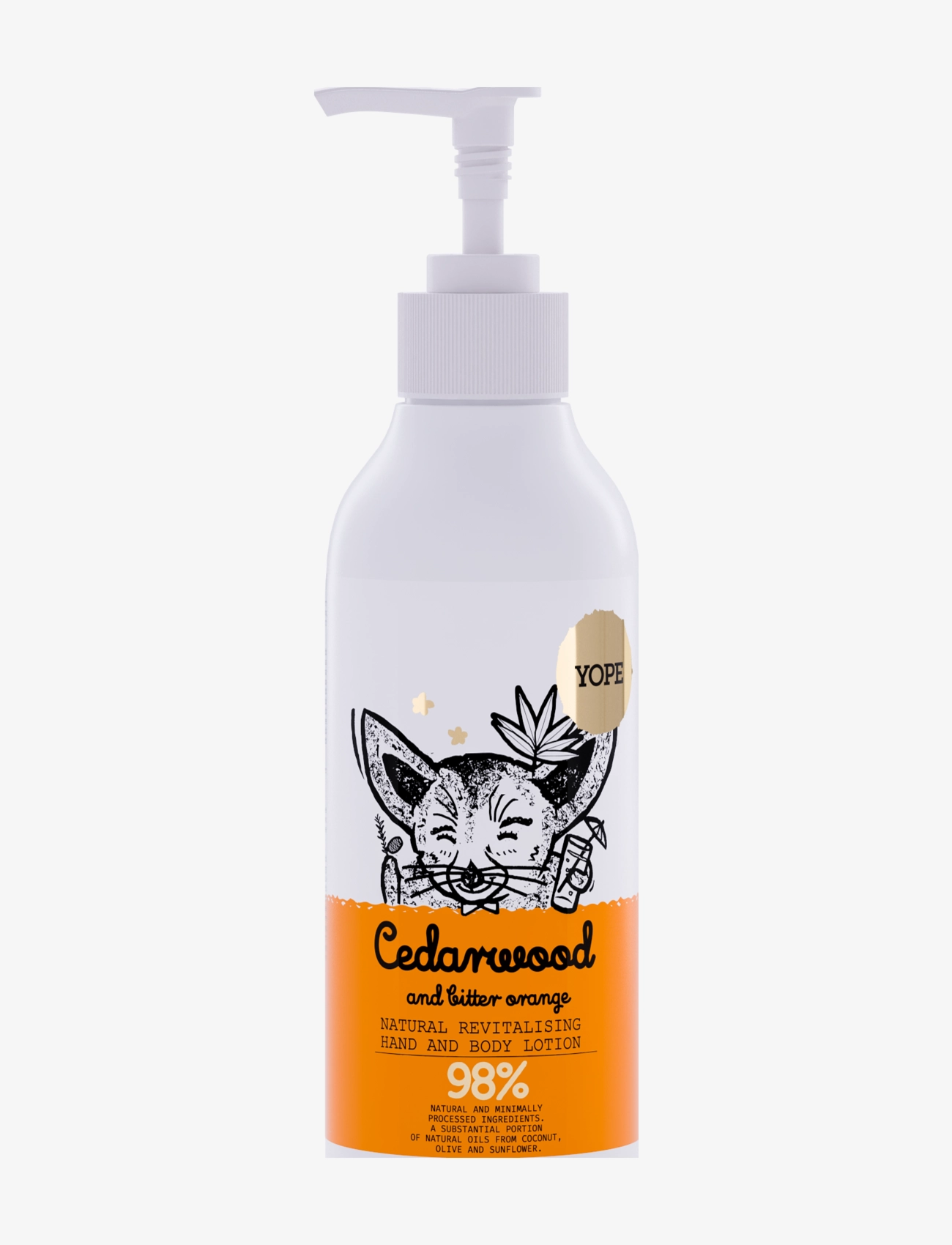 YOPE YOPE Hand/Body Lotion Cedarwood & Bitter Orange - Hudvård - NO COLOR / undefined