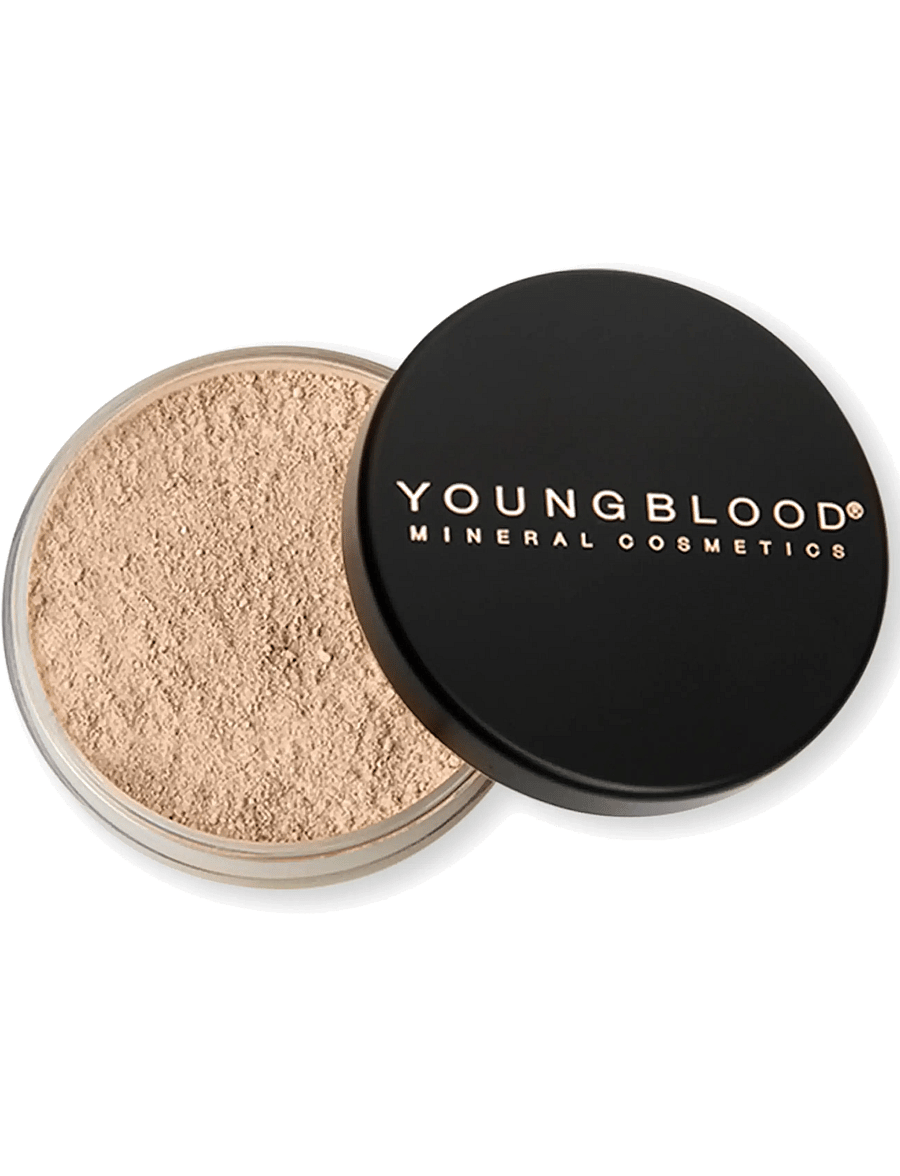 Youngblood Mineral Cosmetics - YB Loose Mineral Foundation - bliv klar til date night - cool beige - 1