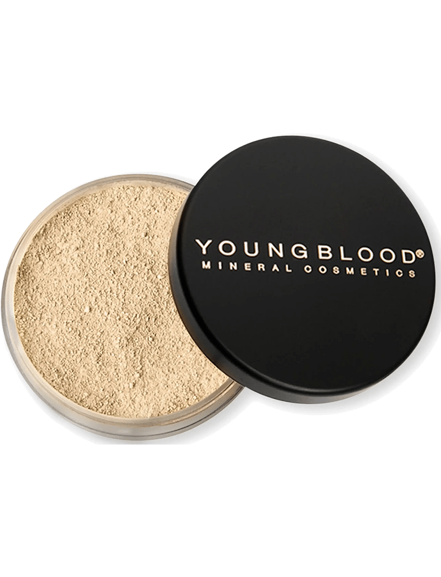 Youngblood Mineral Cosmetics - YB Loose Mineral Foundation - redo för date night - soft beige - 1