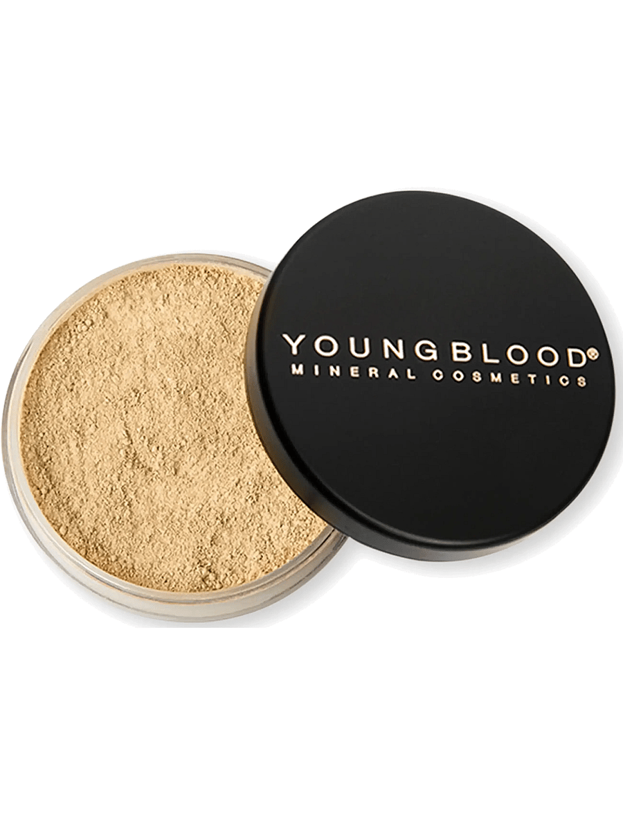 Youngblood Mineral Cosmetics - YB Loose Mineral Foundation - bliv klar til date night - warm beige - 0