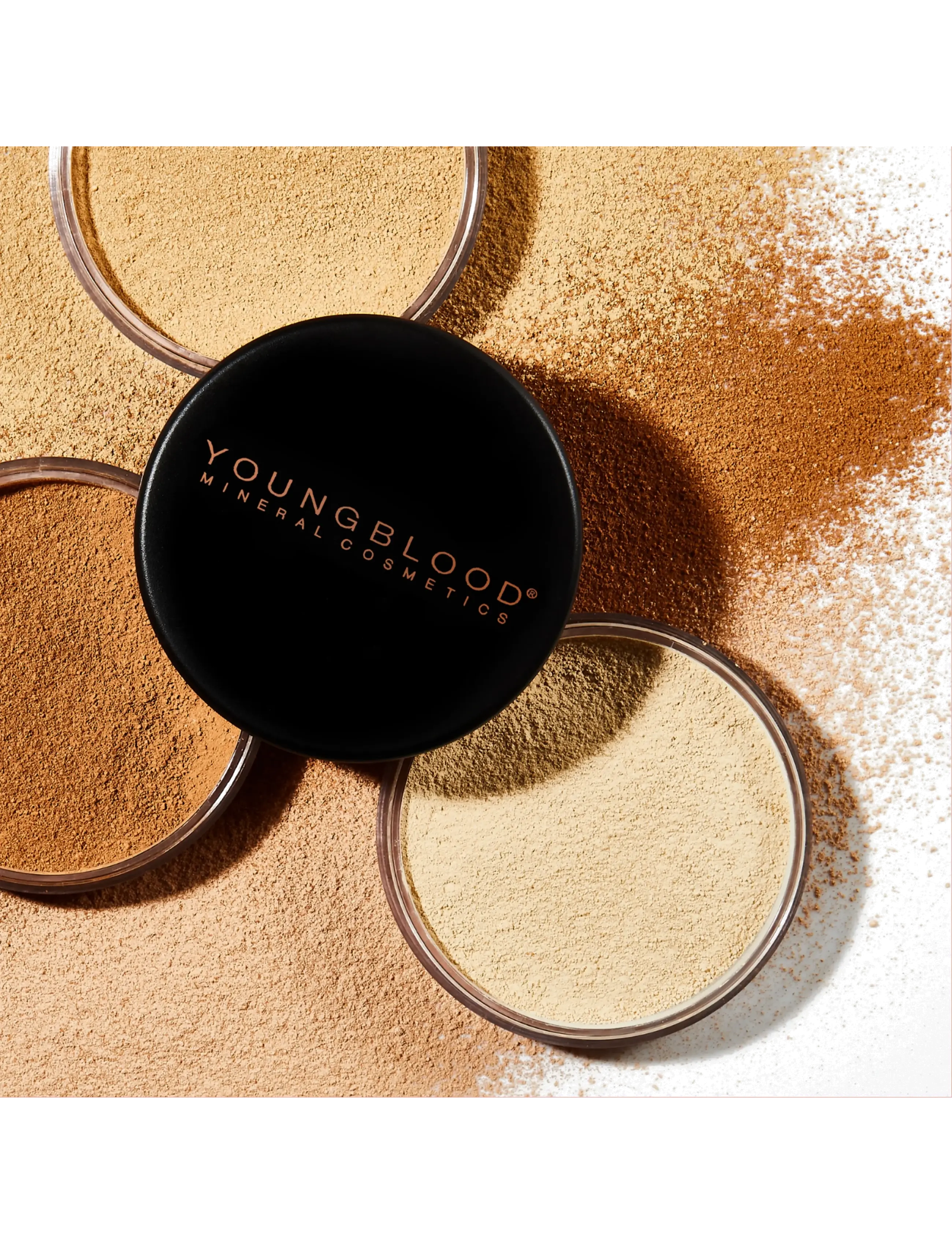 Youngblood Mineral Cosmetics - YB Loose Mineral Foundation - bliv klar til date night - rose beige - 1