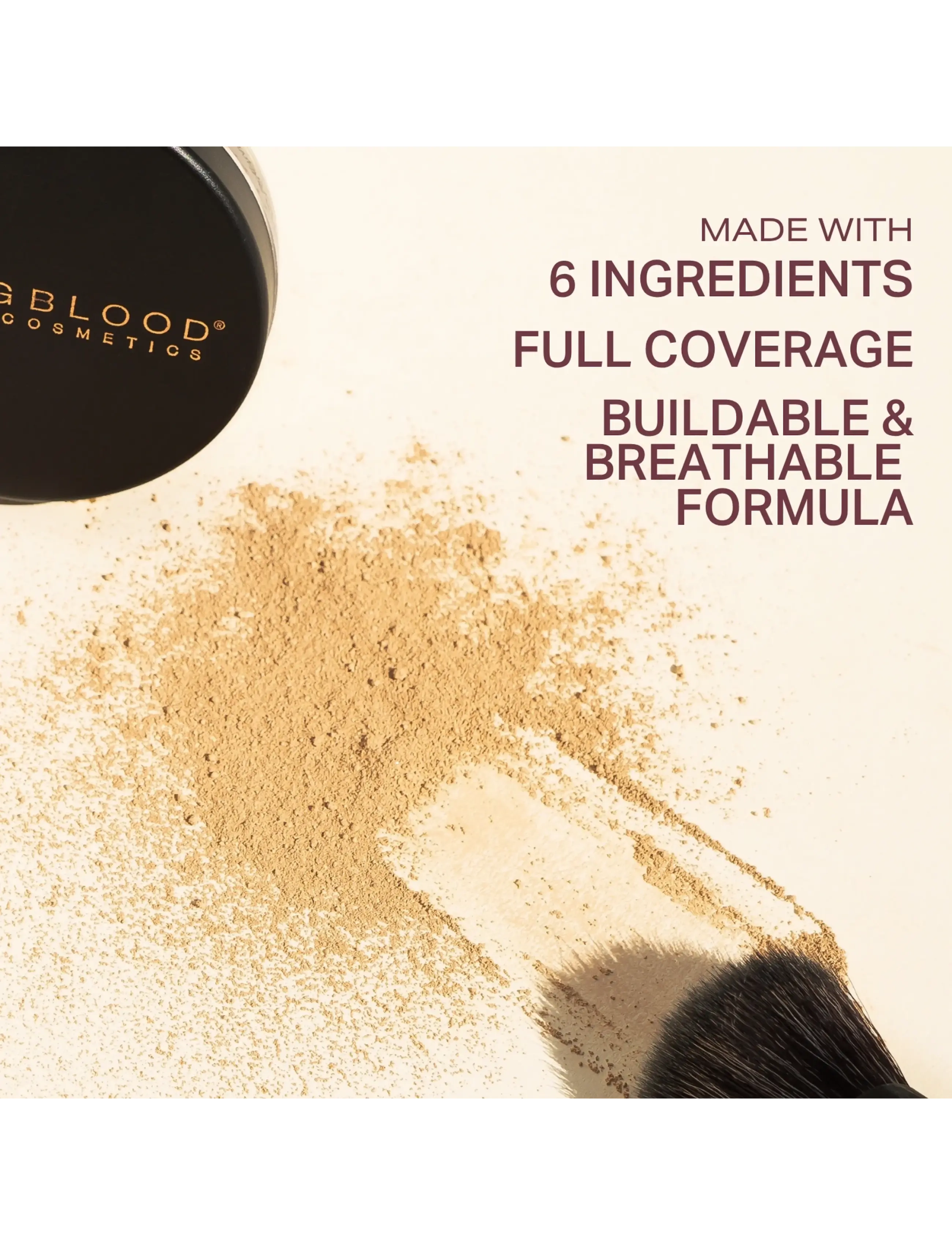 Youngblood Mineral Cosmetics - YB Loose Mineral Foundation - bliv klar til date night - sunglow - 2
