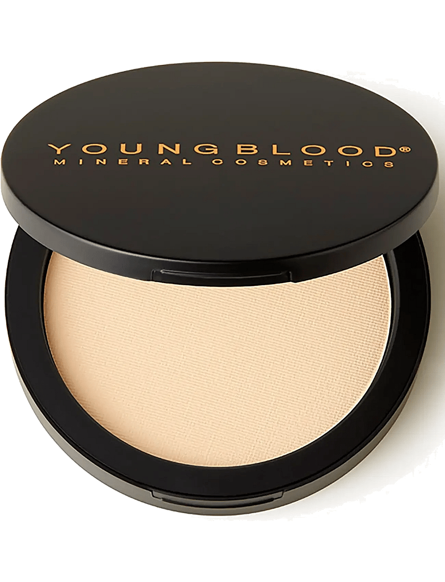 Youngblood Mineral Cosmetics - YB Pressed Mineral Rice Setting Powder - bliv klar til date night - medium - 0