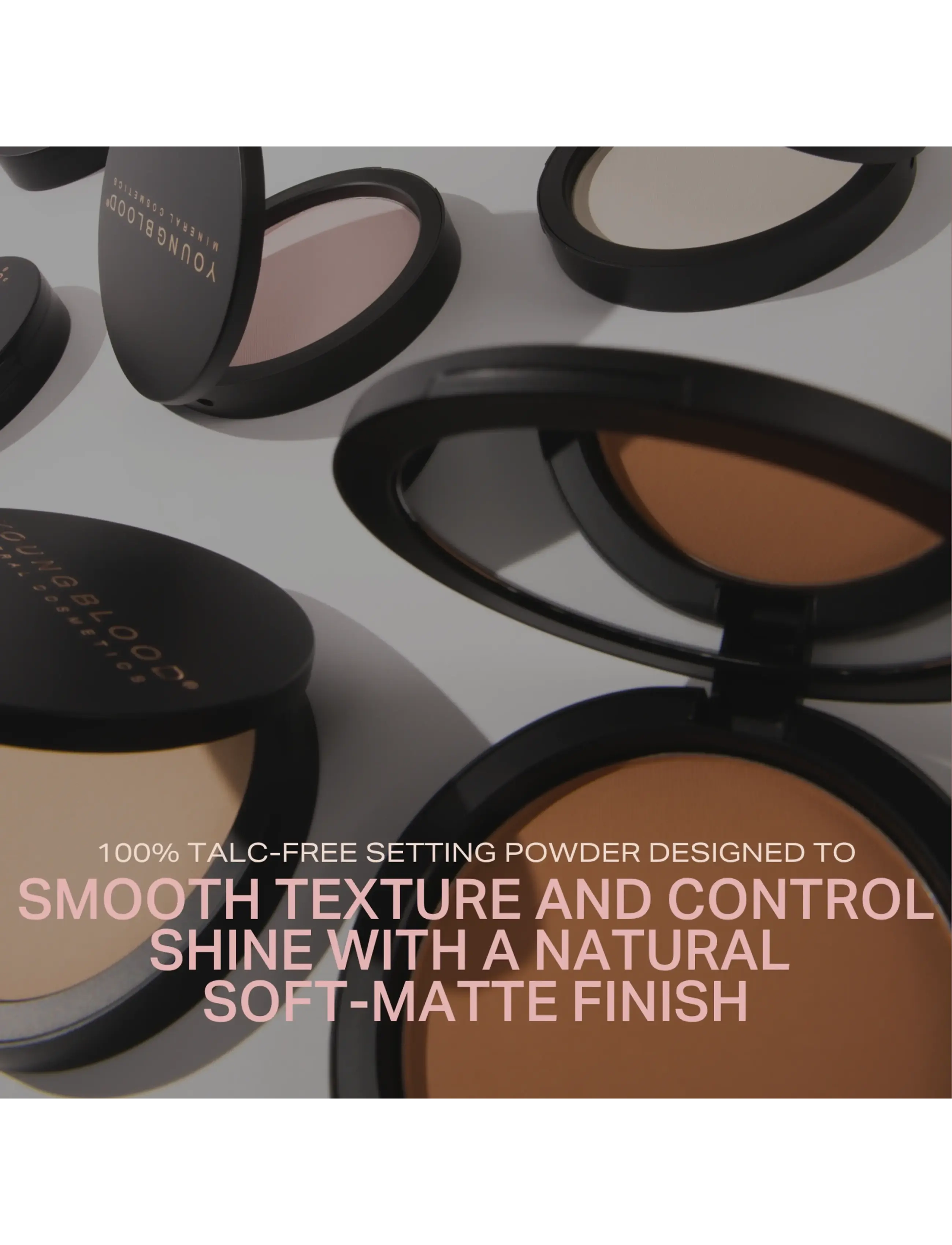 Youngblood Mineral Cosmetics - YB Pressed Mineral Rice Setting Powder - bliv klar til date night - medium - 2