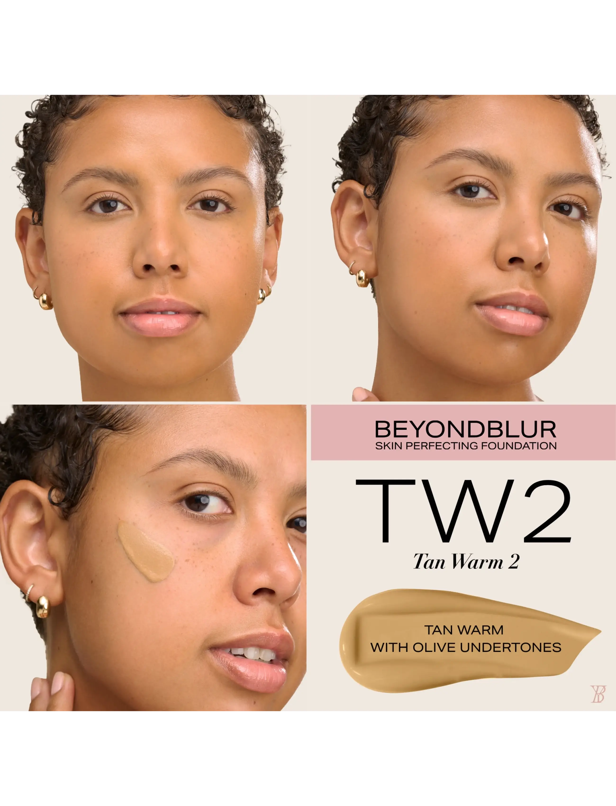 Youngblood Mineral Cosmetics Yb Beyondblur Skin Perfecting Foundation dam – bild 3