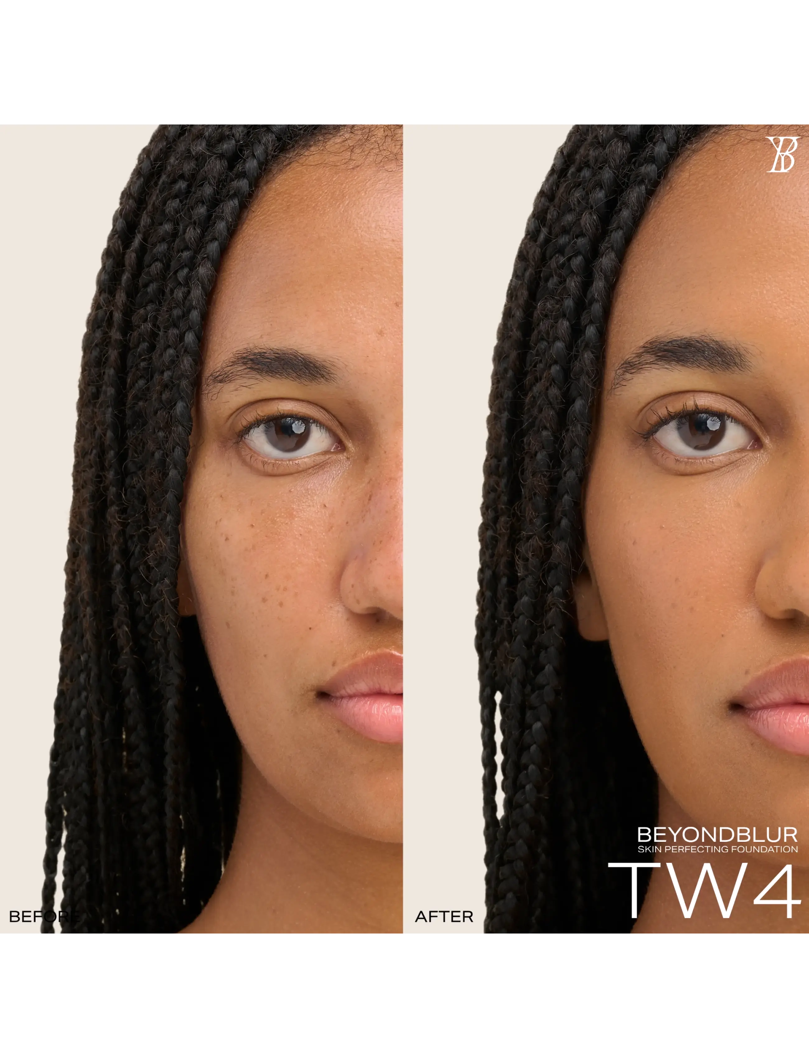 Youngblood Mineral Cosmetics - YB BeyondBlur Skin Perfecting Foundation - TW4 - makeup - tw4 - 3