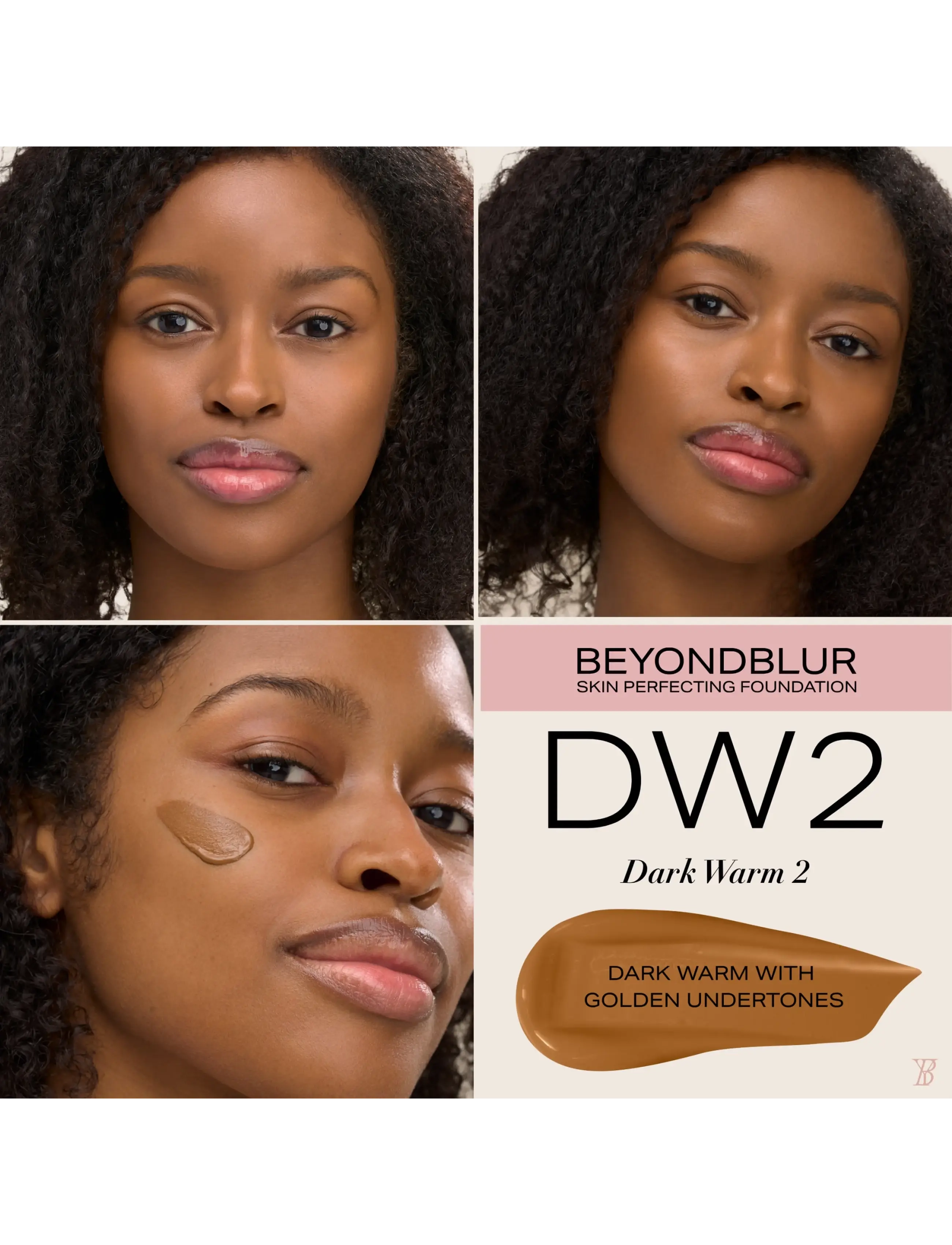 Youngblood Mineral Cosmetics - YB BeyondBlur Skin Perfecting Foundation - DW2 - makeup - dw2 - 2
