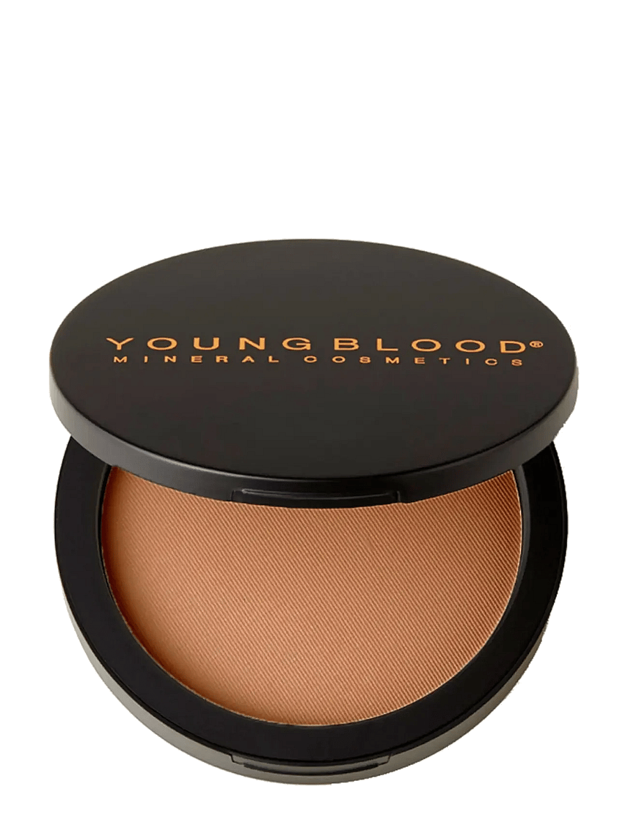 Youngblood Mineral Cosmetics - YB Pressed Mineral Rice Setting Powder - bliv klar til date night - dark/deep - 0