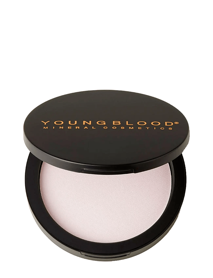 Youngblood Mineral Cosmetics - YB Pressed Mineral Rice Setting Powder - bliv klar til date night - pink/brightening - 1