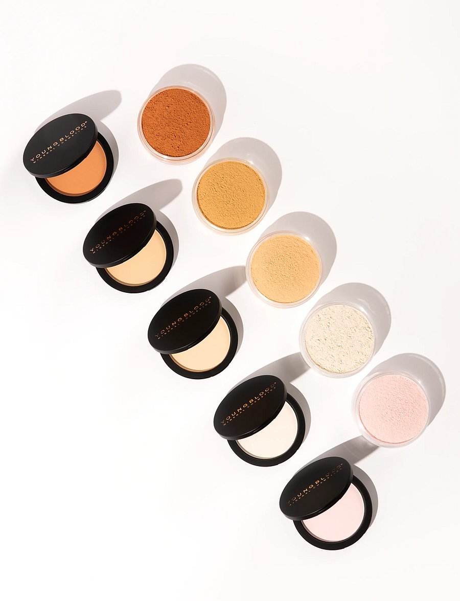 Youngblood Mineral Cosmetics - YB Loose Mineral Rice Setting Powder - bliv klar til date night - medium - 4