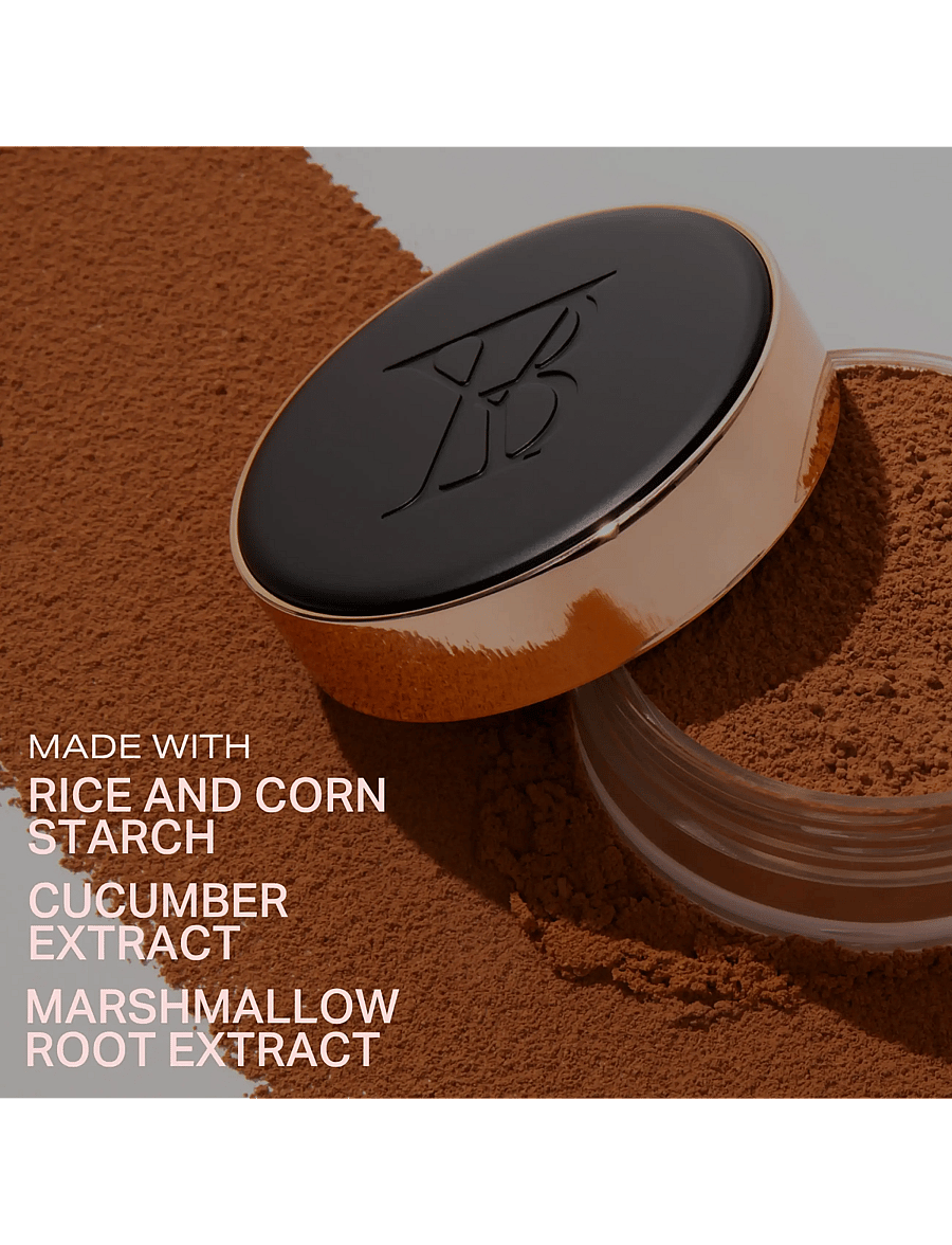 Youngblood Mineral Cosmetics - YB Loose Mineral Rice Setting Powder - bliv klar til date night - tan - 3
