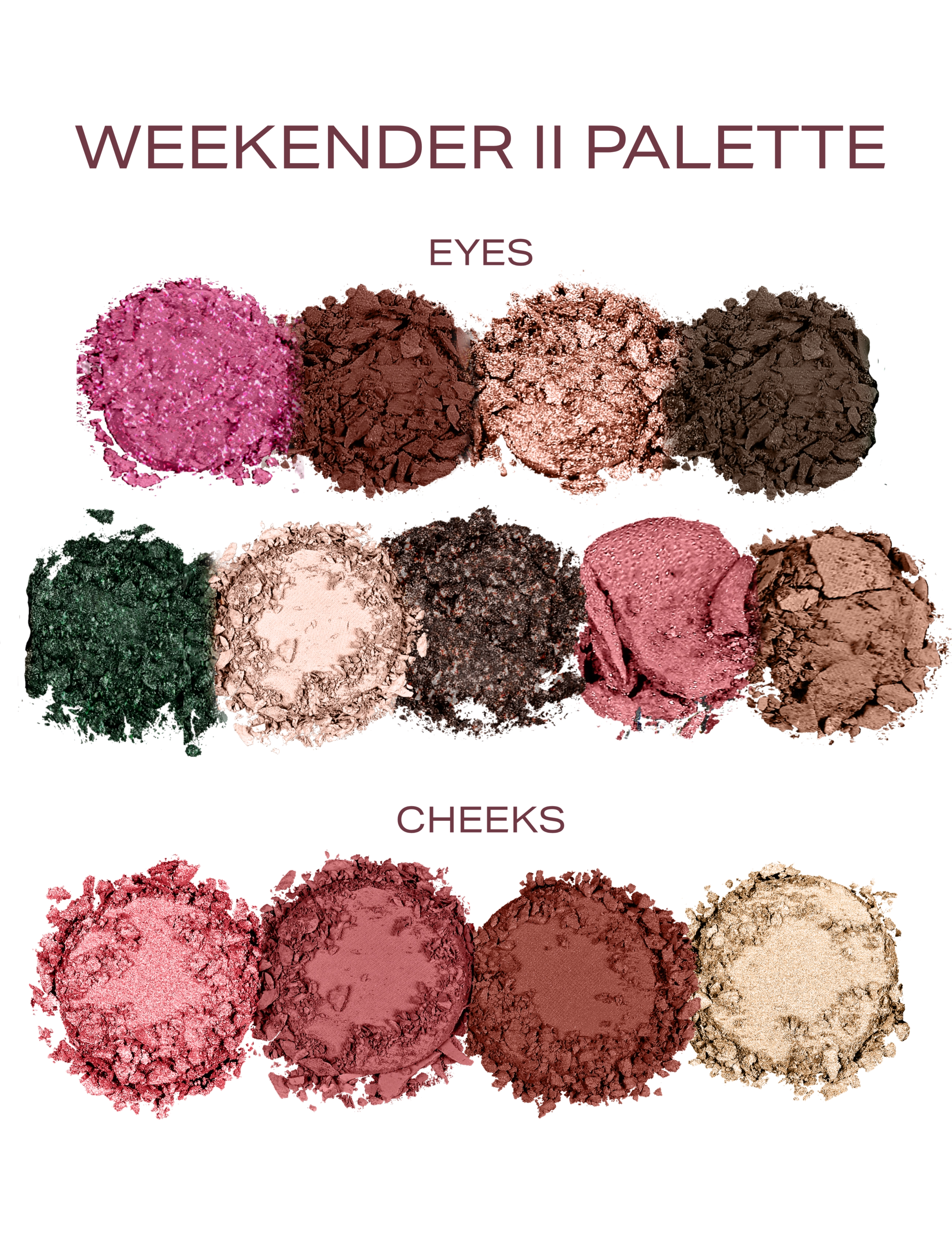 Youngblood Mineral Cosmetics - YB Weekender Palette  II - Ögon & bryn  - the weekender palette - 2
