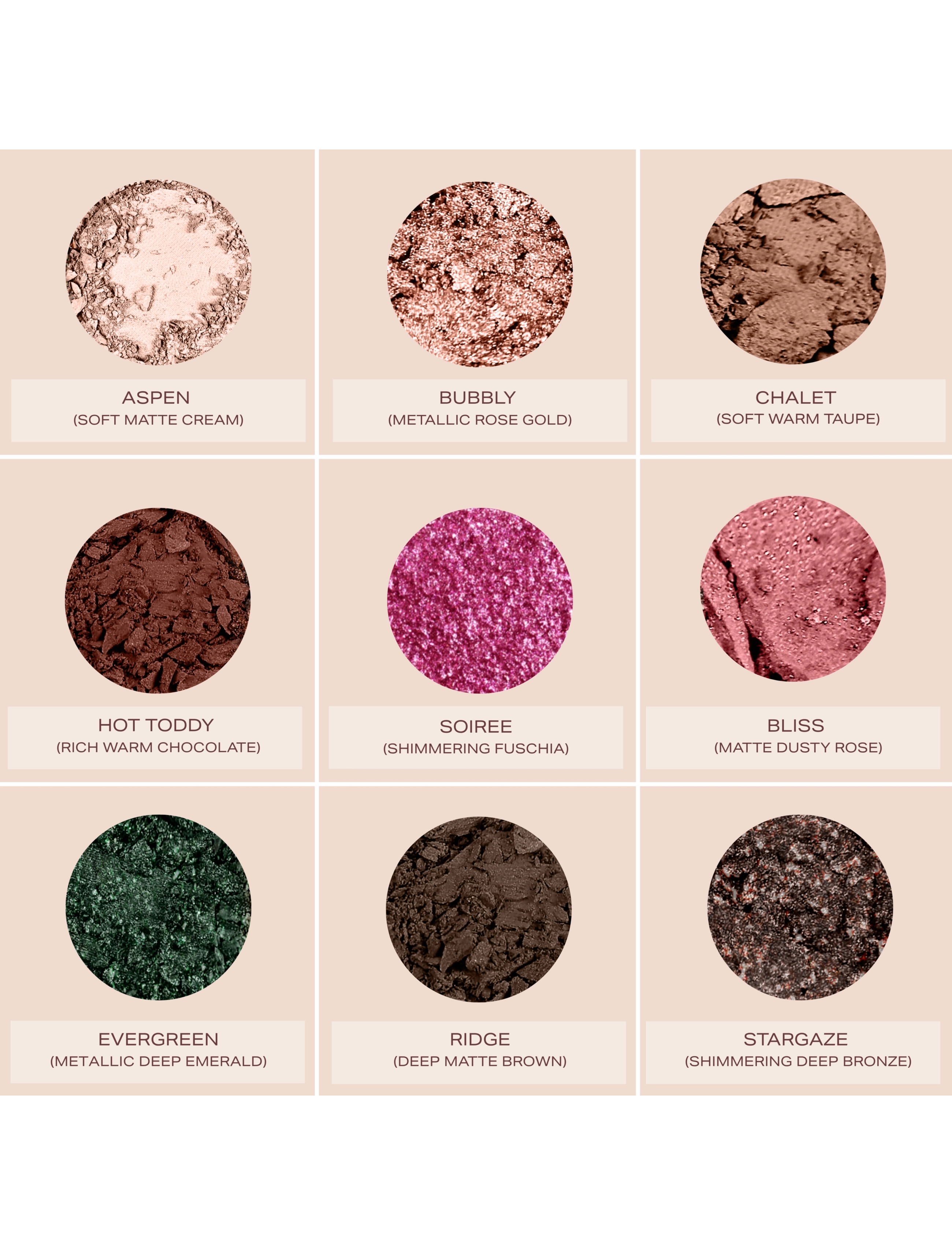 Youngblood Mineral Cosmetics - YB Weekender Palette  II - Ögon & bryn  - the weekender palette - 3