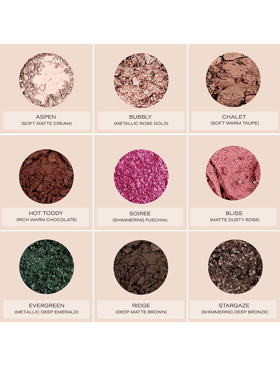 Youngblood Mineral Cosmetics - YB Weekender Palette II - Øjne & bryn - the weekender palette - 3