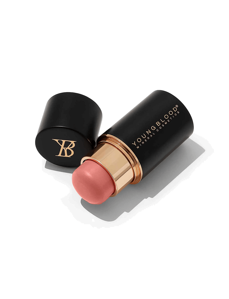 Youngblood Mineral Cosmetics - YB Mini VividLuxe Crème Blush Stick - bliv klar til date night - pink prosecco - 2