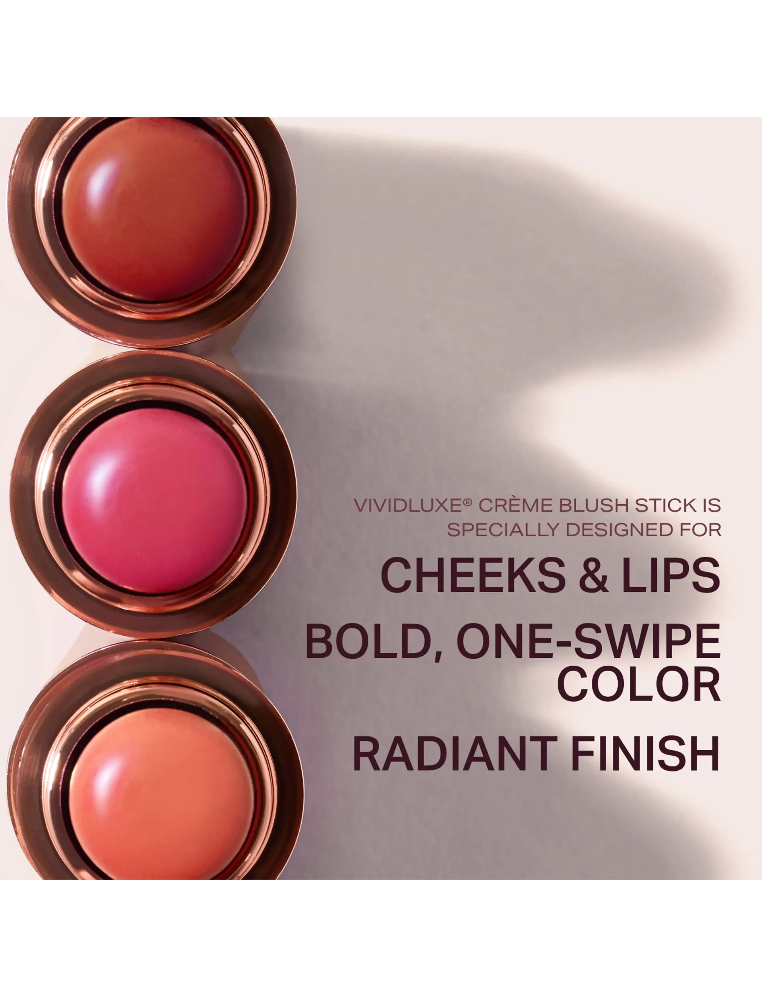 Youngblood Mineral Cosmetics Yb Mini Vividluxe Crème Blush Stick puder, rouge & highlighter dam – bild 6