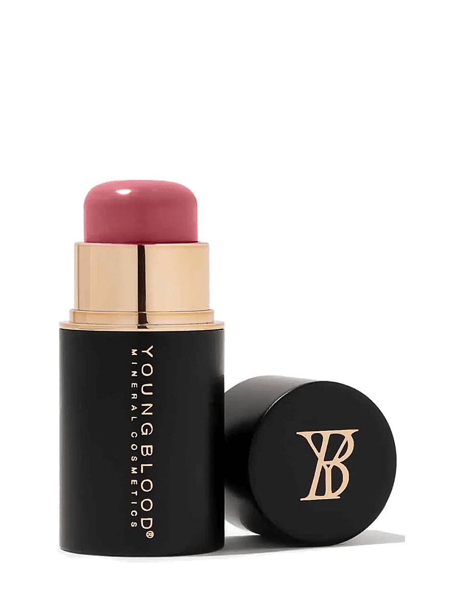 Youngblood Mineral Cosmetics - YB Mini VividLuxe Crème Blush Stick - bliv klar til date night - mulberry - 0
