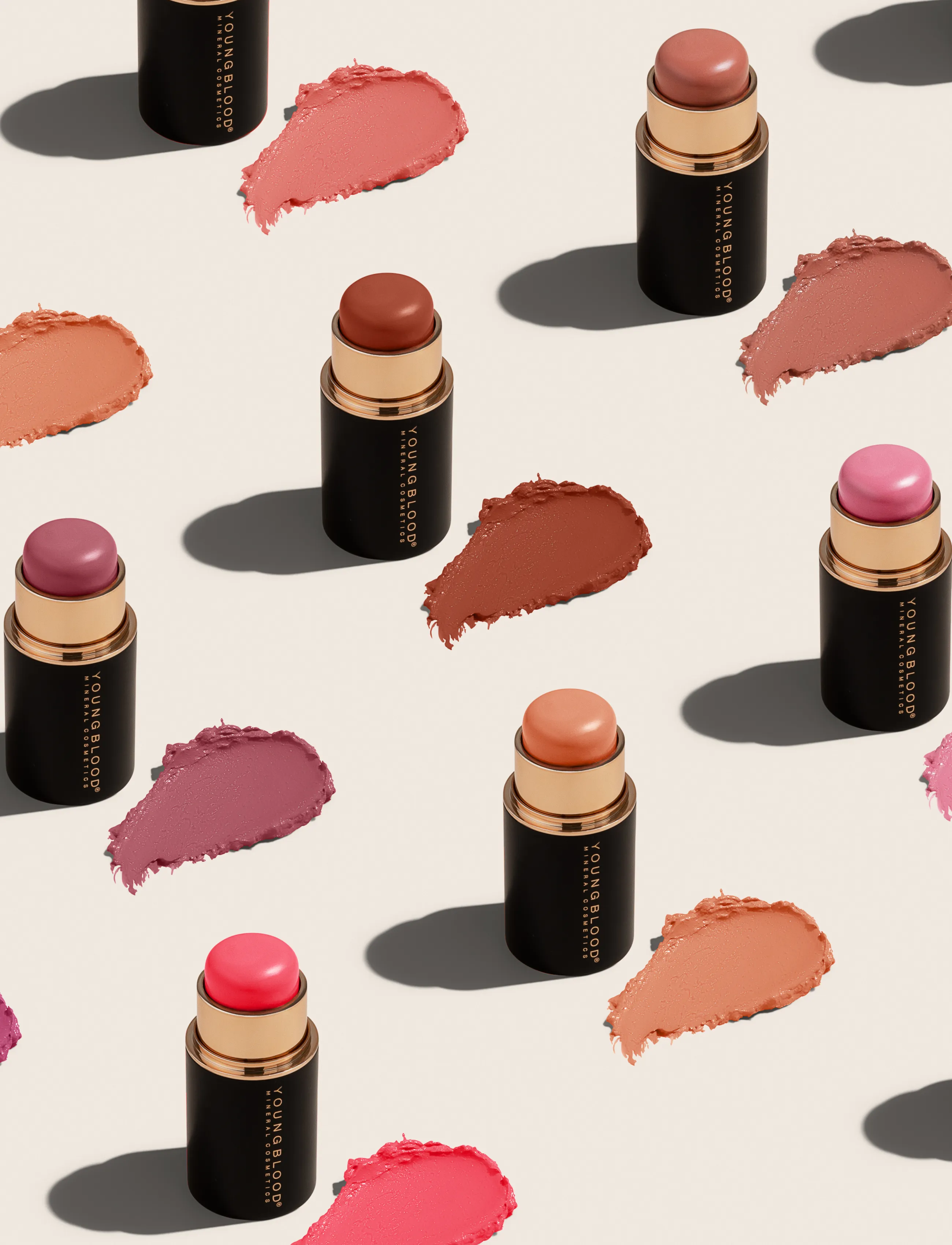 Youngblood Mineral Cosmetics - YB Mini VividLuxe Crème Blush Stick - mulberry - 2