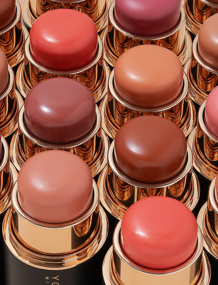 Youngblood Mineral Cosmetics - YB Mini VividLuxe Crème Blush Stick - bliv klar til date night - mulberry - 3