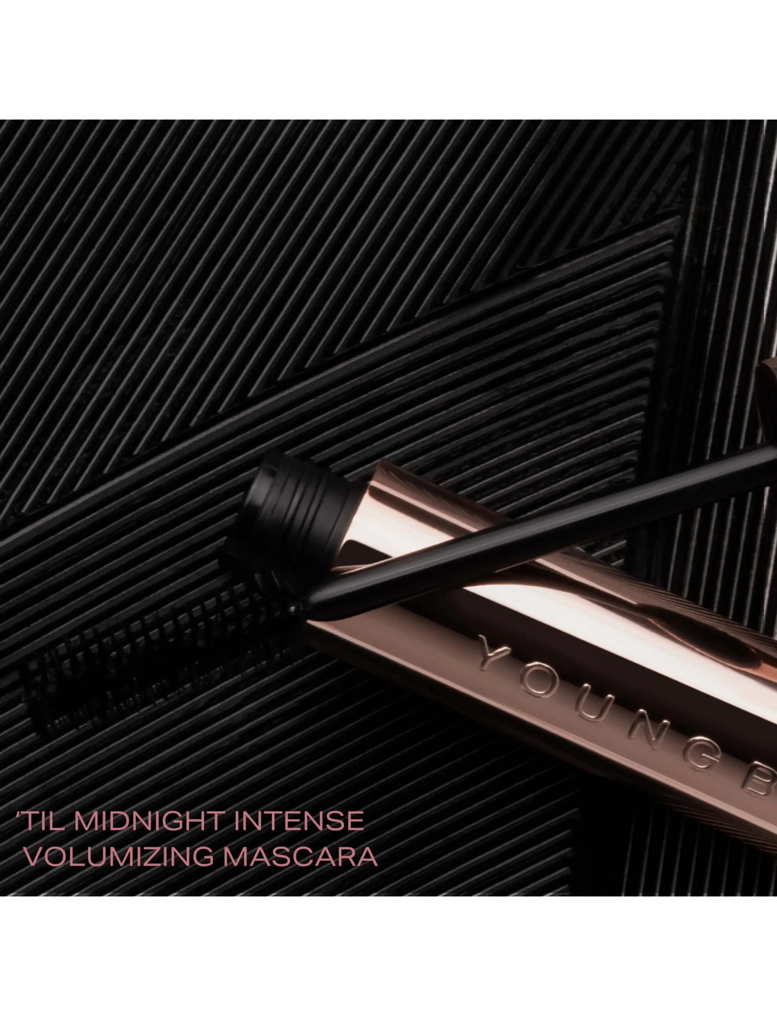 Youngblood Mineral Cosmetics - YB Til Midnight Intense Volumizing Mascara - Ögon & bryn  - infinite black - 1