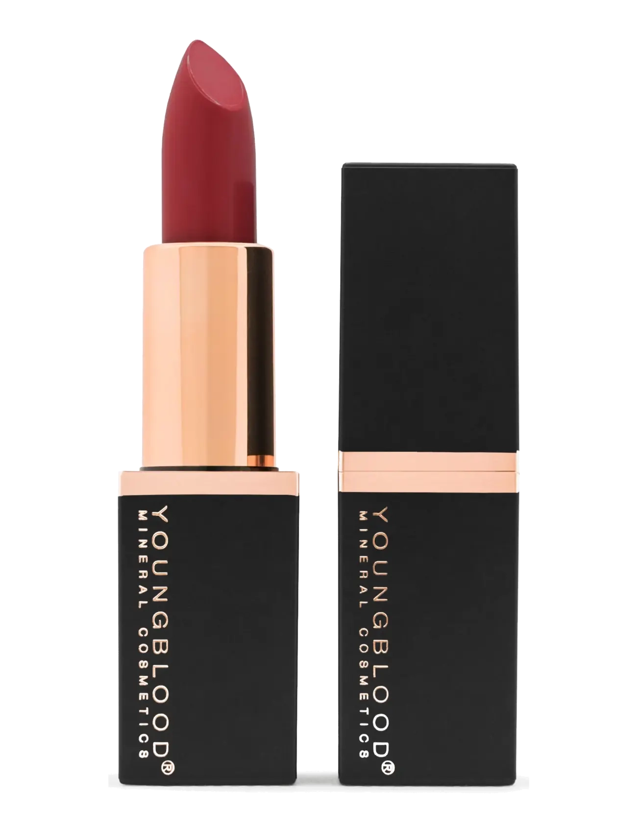 Youngblood Mineral Cosmetics YB Mineral Creme Lipstick - Youngblood - KRANBERRY / burgundy