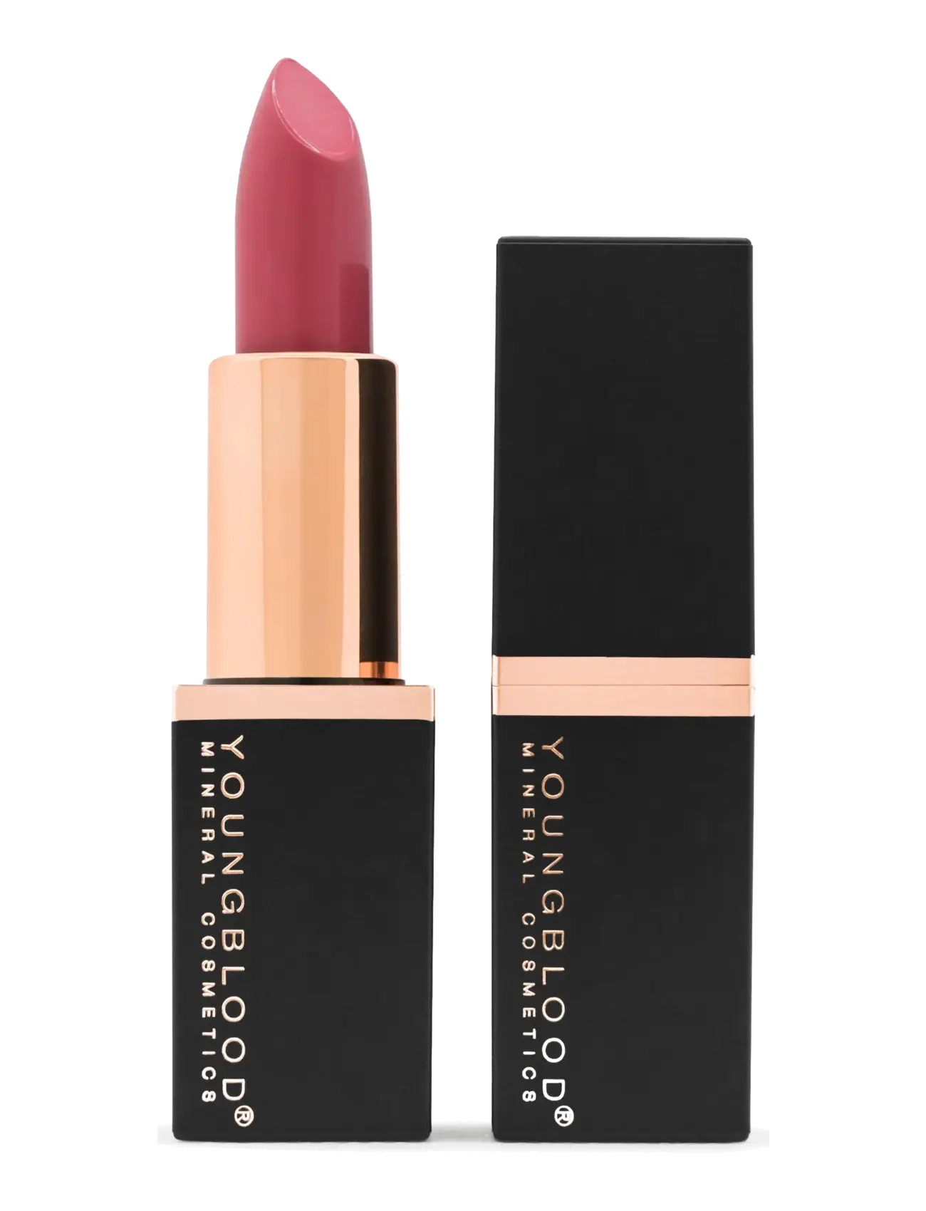 Youngblood Mineral Cosmetics YB Mineral Creme Lipstick - Envy - Youngblood - ENVY / pink/rose