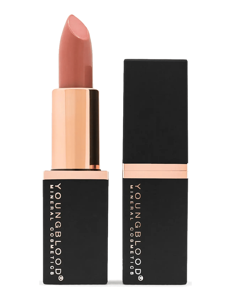 Youngblood Mineral Cosmetics - YB Mineral Creme Lipstick - smink - blushing nude - 1