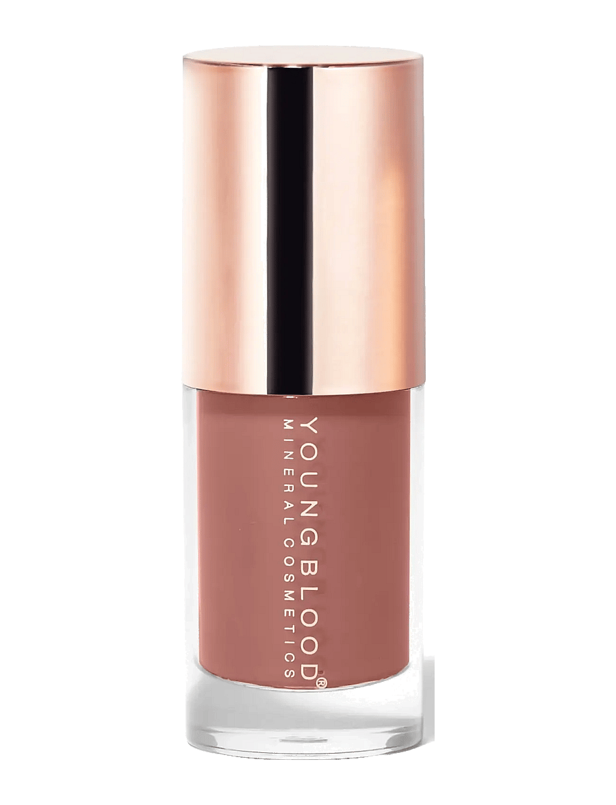 Youngblood Mineral Cosmetics - YB EverGlow™ Peptide Plumping Lip Oil - redo för date night - macchiato - 0