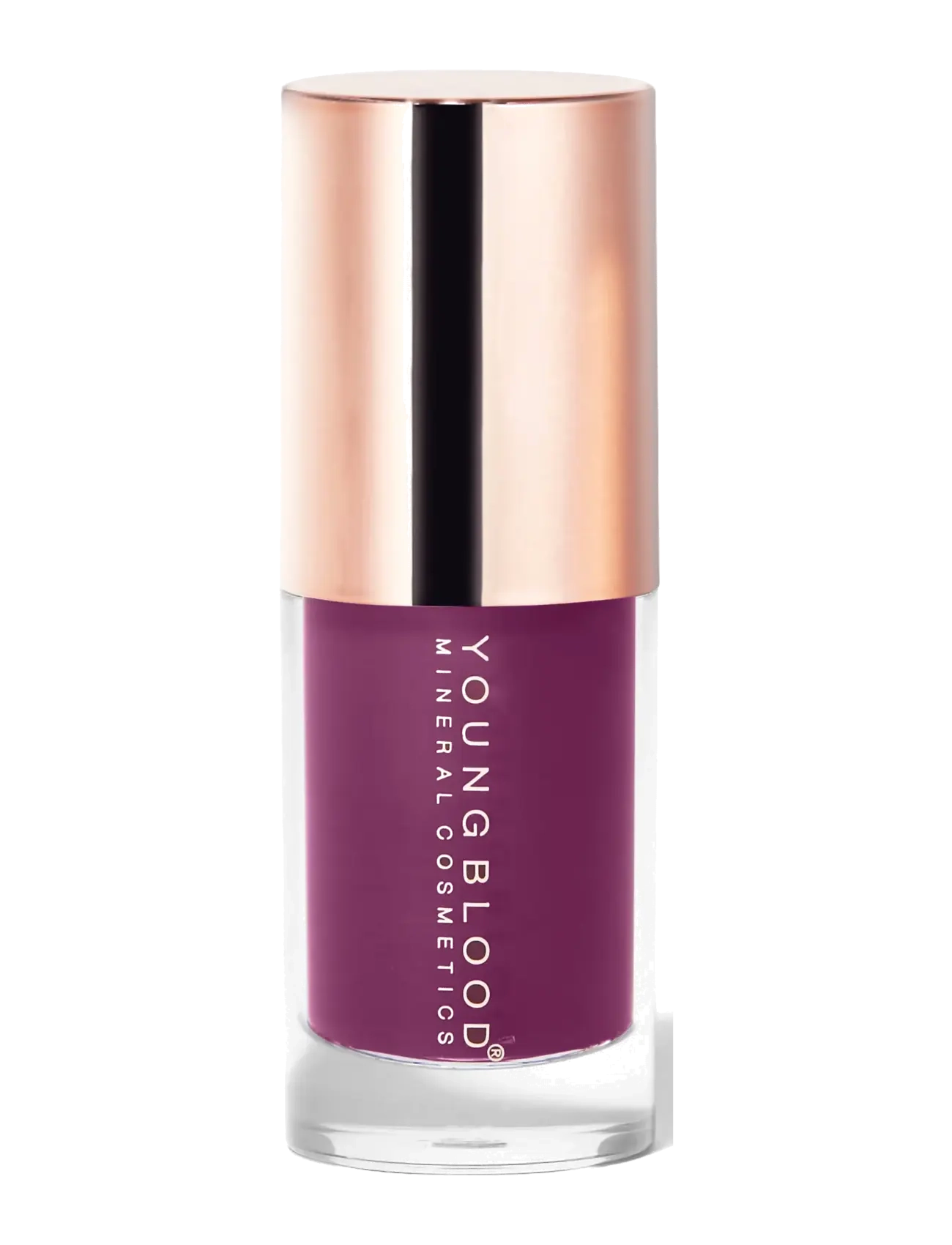 Youngblood Mineral Cosmetics YB EverGlow™ Peptide Plumping Lip Oil Bitten Berry - Youngblood - BITTEN BERRY / purple