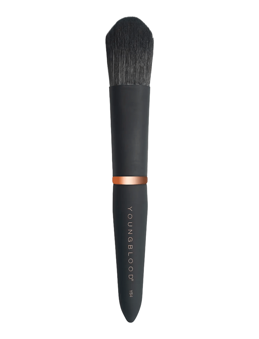 Youngblood Mineral Cosmetics - YB Foundation Brush - YB4 - makeup - clear - 1