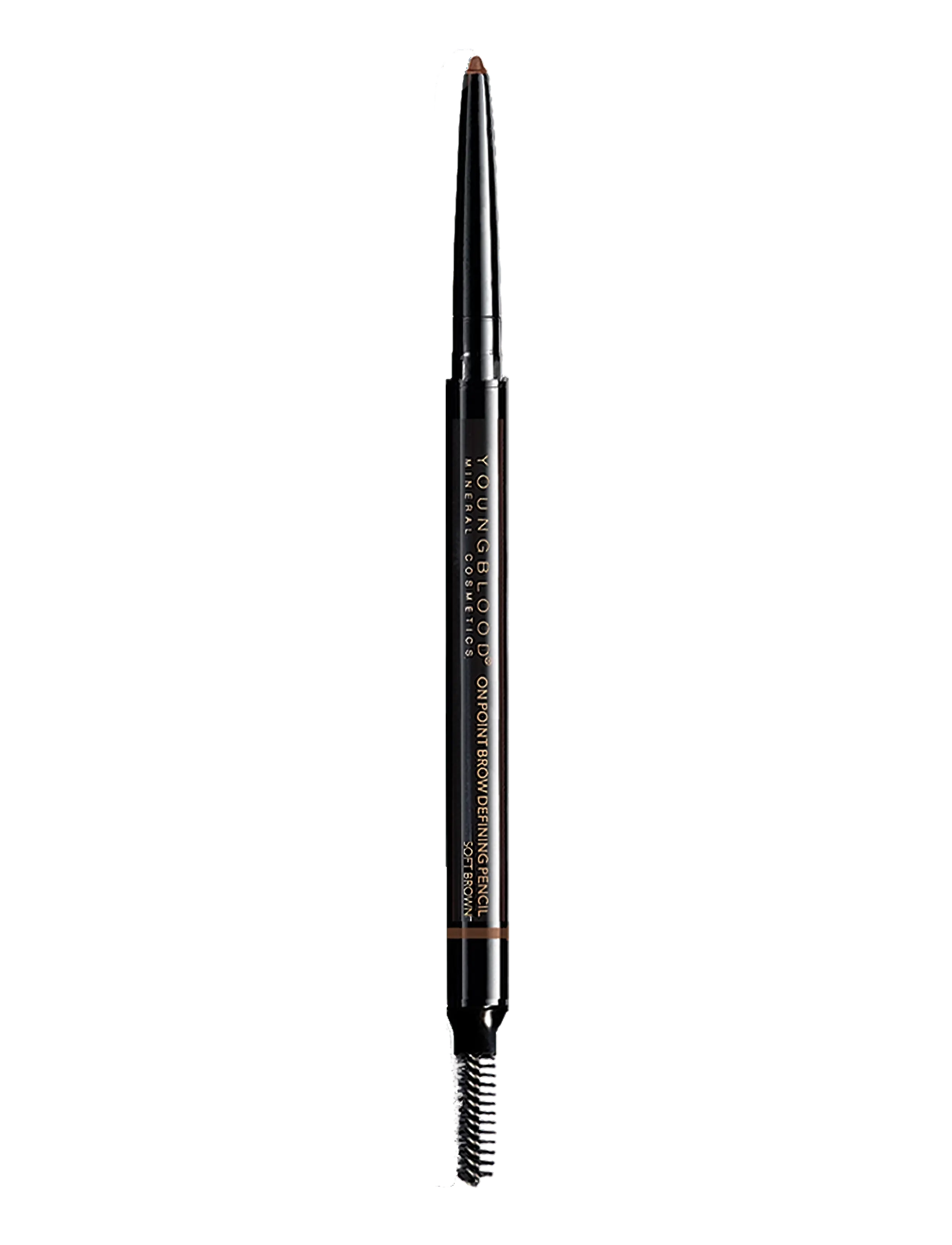 Youngblood Mineral Cosmetics YB On Point Brow Defining Pencil - Soft - Øjenbrynsblyanter - SOFT BROWN / brown