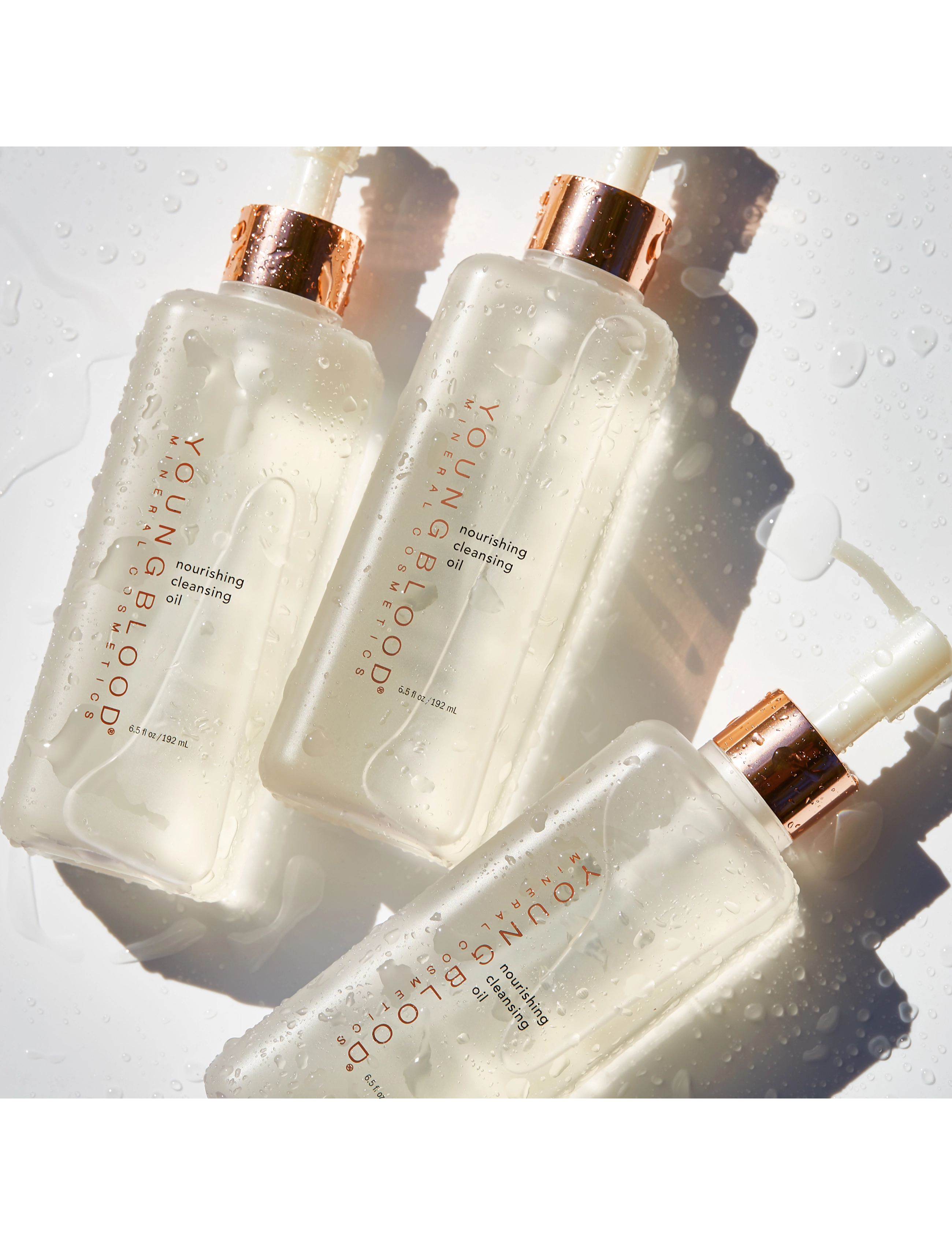 Youngblood Mineral Cosmetics - YB Nourishing Cleansing Oil - renseolier - clear - 2