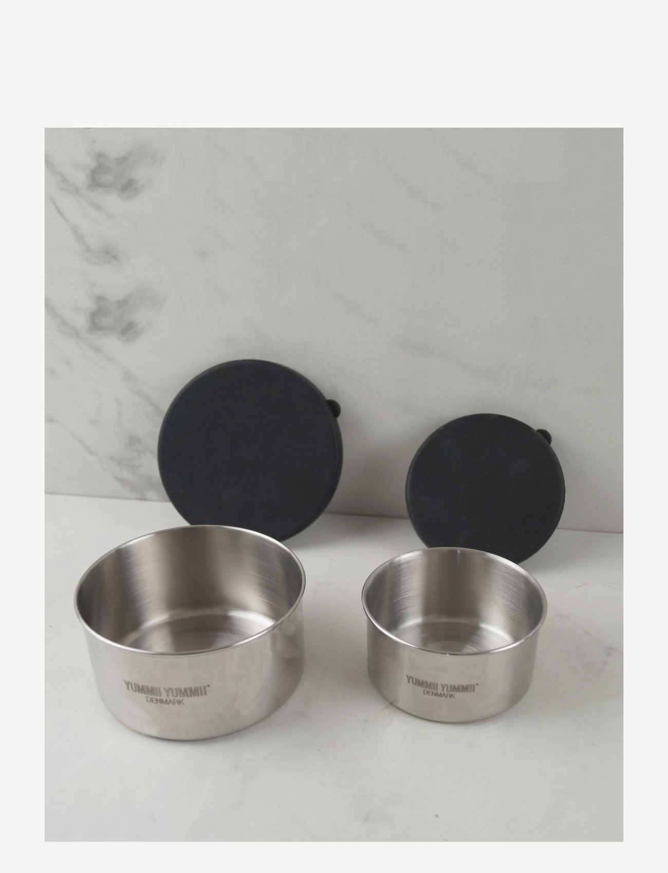 Yummii Yummii - Bento Rounds small/medium - set w/ 2 (220/400 ml) - no colour - 2