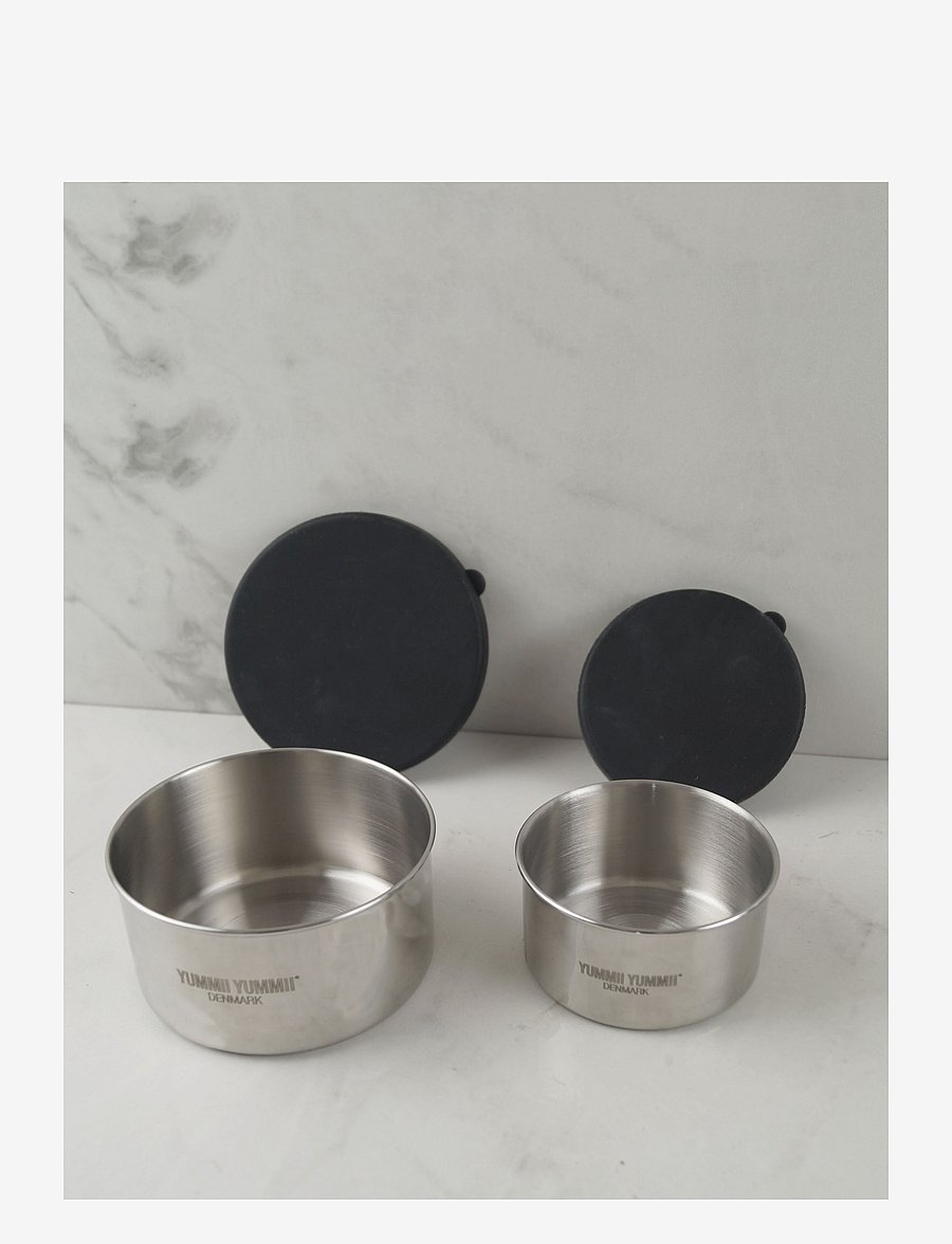 Yummii Yummii - Bento Rounds small/medium - set w/ 2 (220/400 ml) - no colour - 2