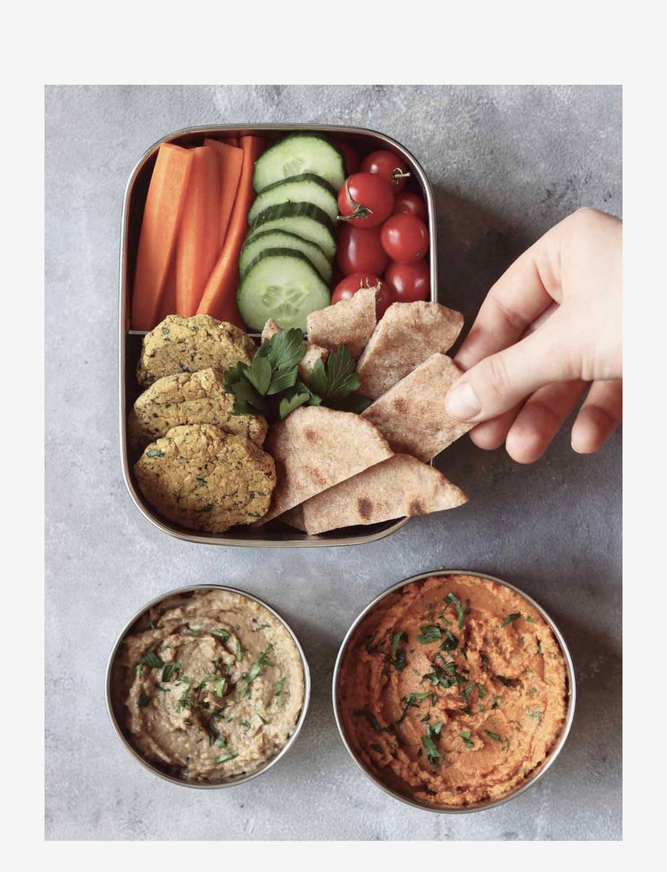 Yummii Yummii - Bento Rounds small/medium - set w/ 2 (220/400 ml) - no colour - 4