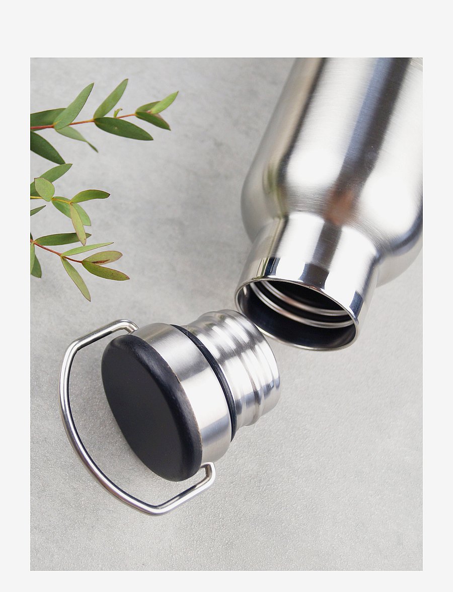Yummii Yummii - Thermo Bottle (1000 ml) - Black bamboo lid - no colour - 2
