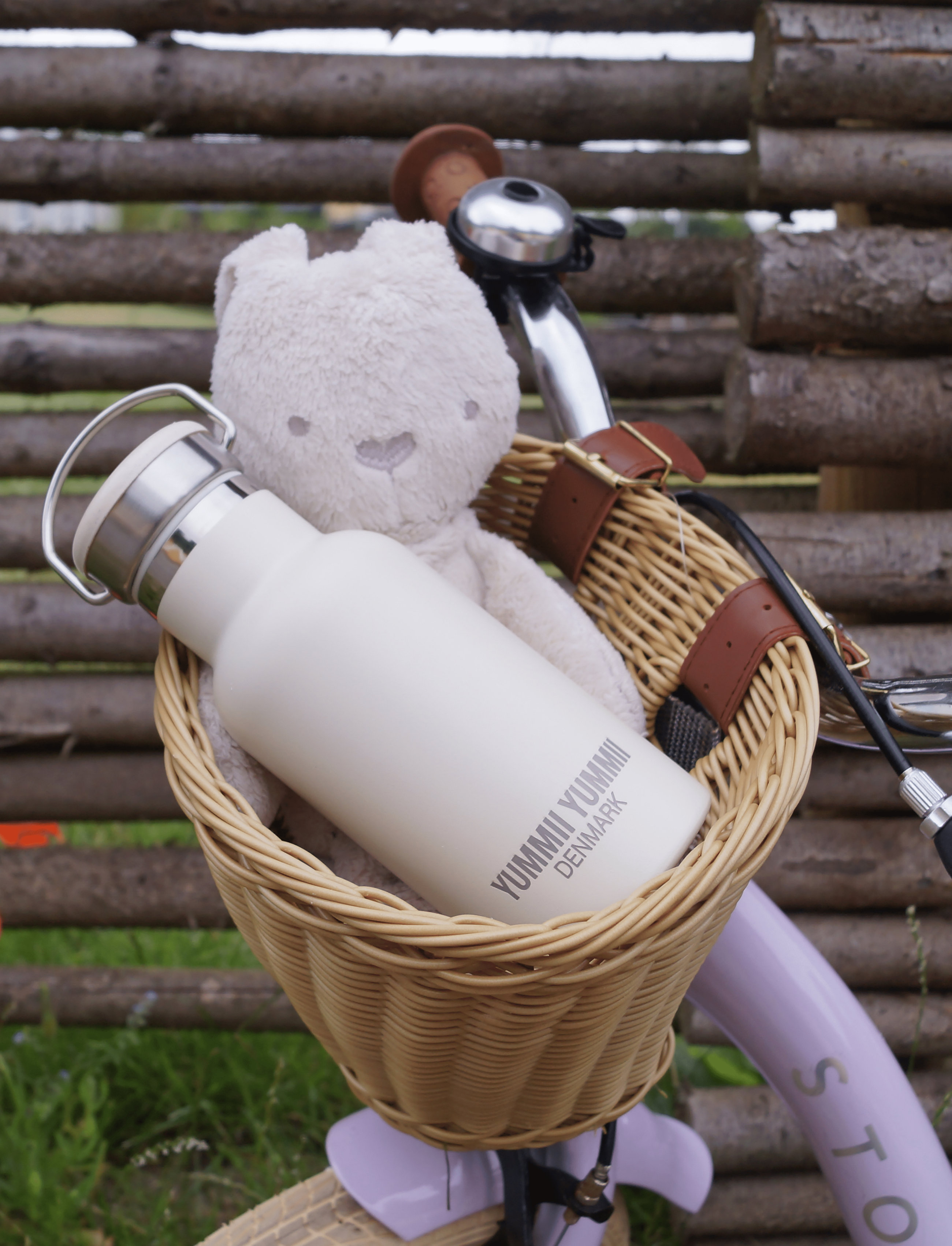 Yummii Yummii - Thermobottle Small - pearl white - 2
