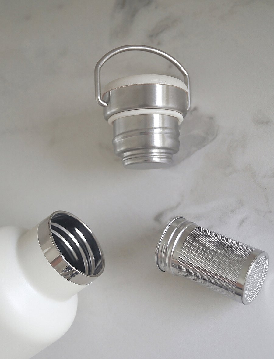 Yummii Yummii - Thermobottle Large - pearl white - 2