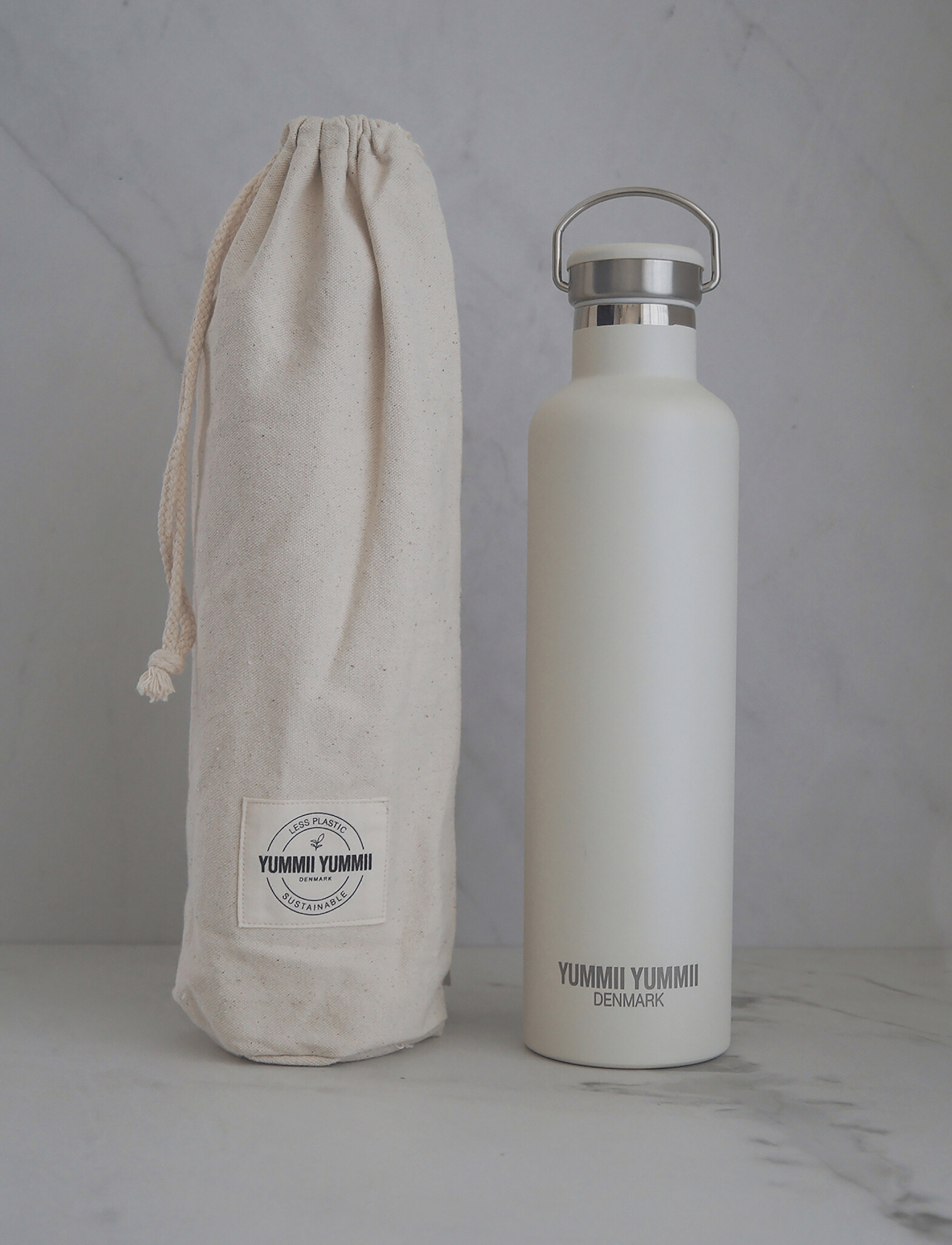 Yummii Yummii - Thermobottle Large - pearl white - 4