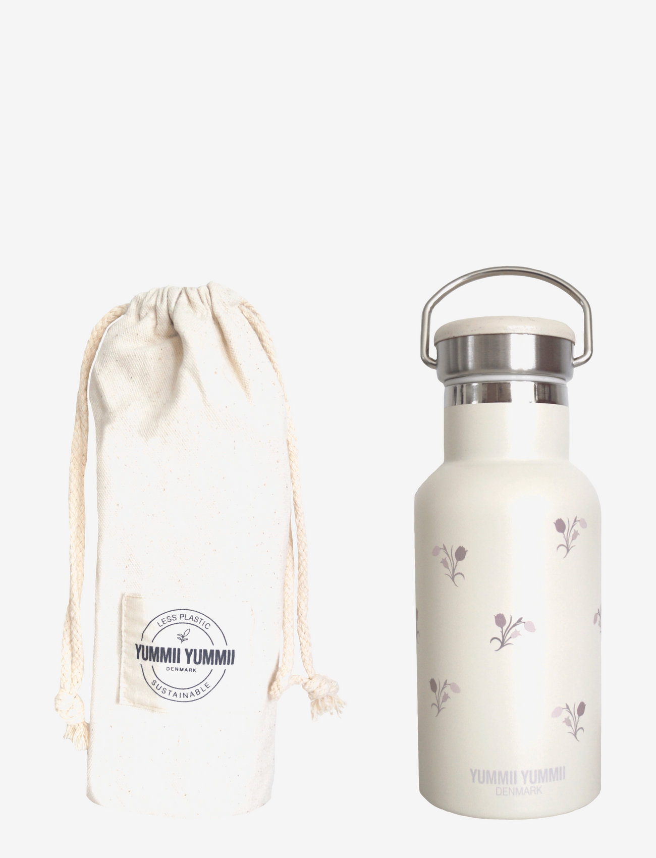 Yummii Yummii - Tulip Thermobottle small - sommerschnäppchen - pearl white w. print - 0