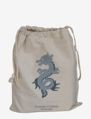 Lunchbag dragon - NATURAL WHITE