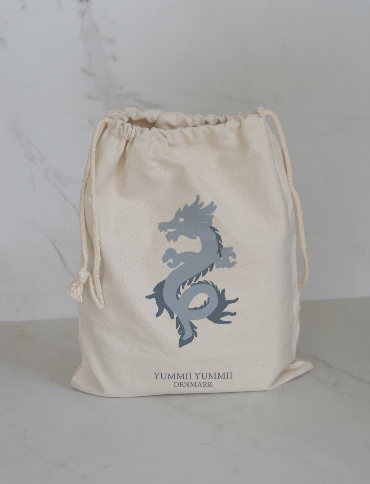 Yummii Yummii - Lunchbag dragon - mažiausios kainos - natural white - 1