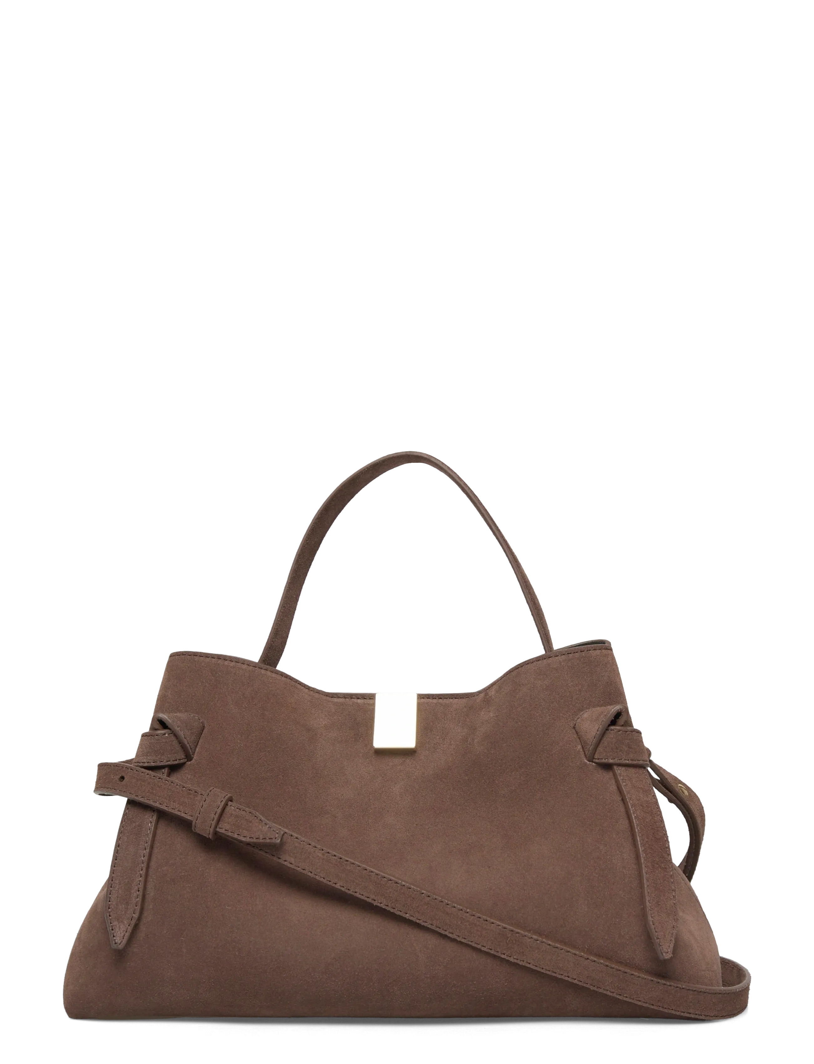 Yuzefi Gyoza Bag - Pēdējā iespēja - BROWN / brown