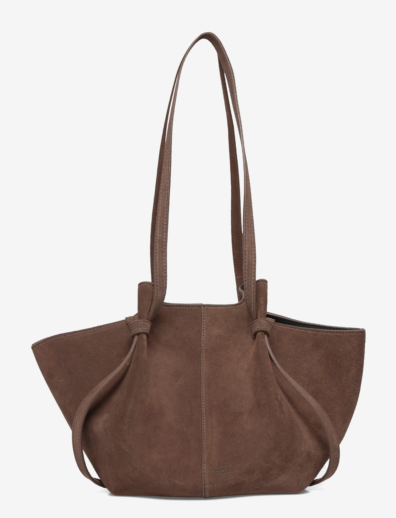Yuzefi - Mochi Suede Bag - shoppere - brown - 1