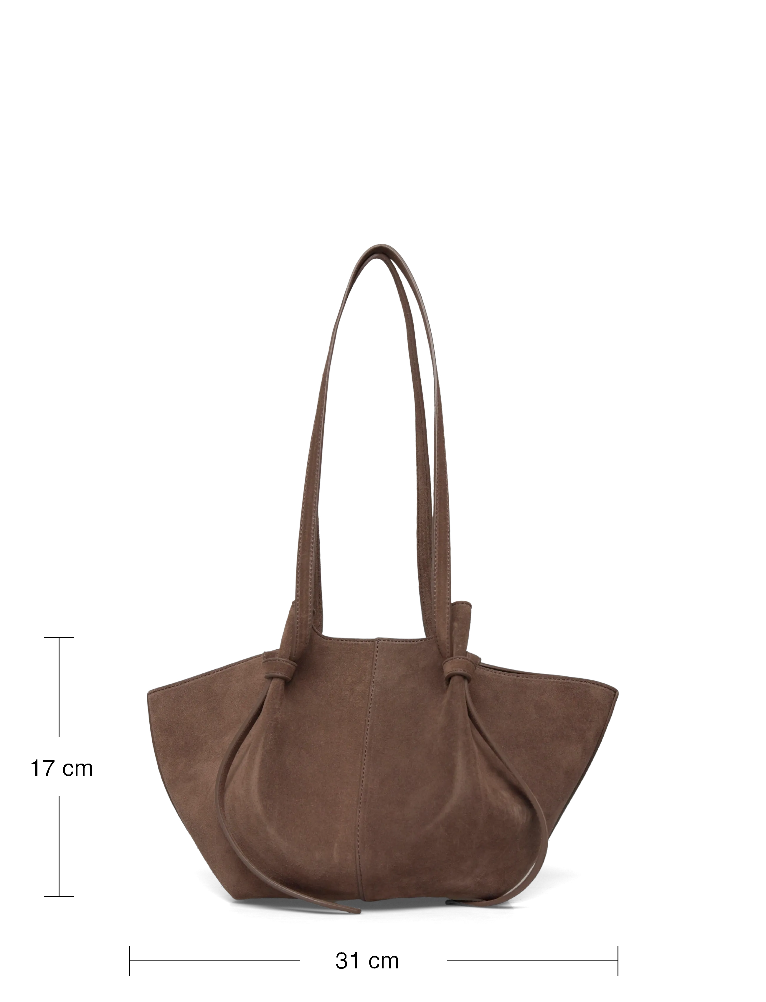 Yuzefi - Mochi Suede Bag - shopper töskur - brown - 3