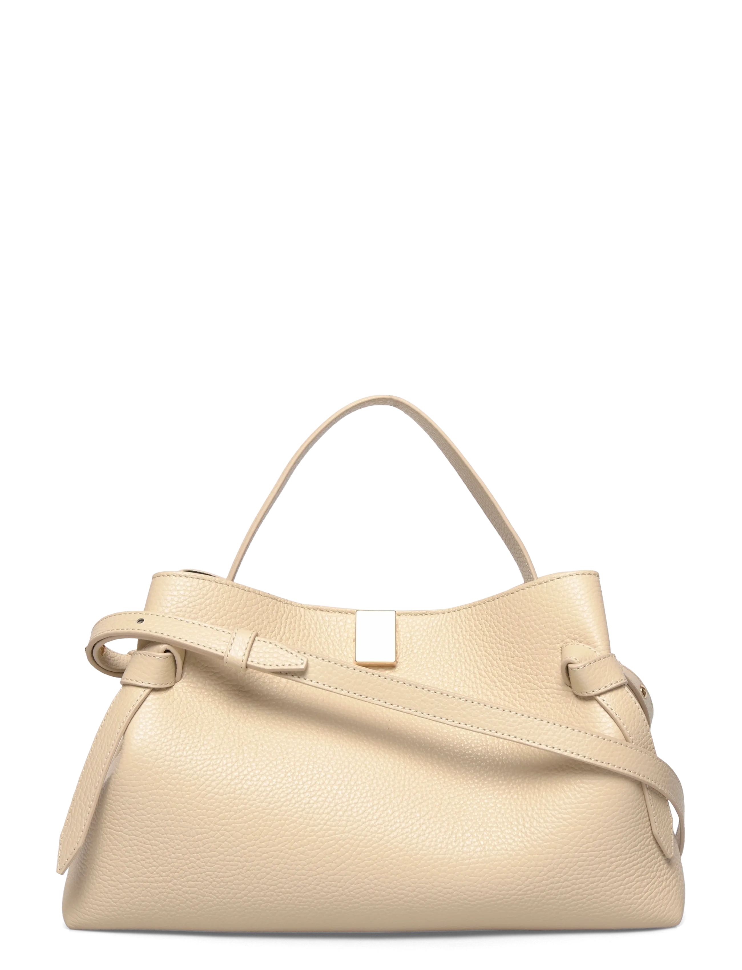 Yuzefi Gyoza Bag, Kvinder, Gyoza Håndtaske, Cream, Str: ONE SIZE