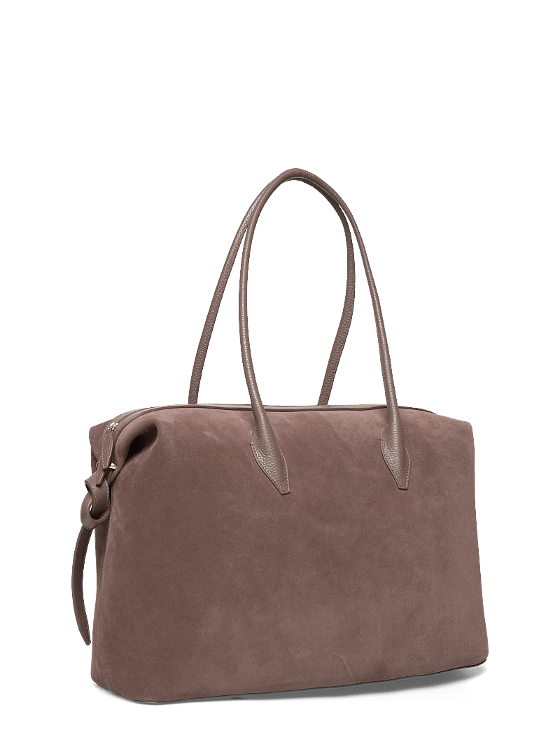 Yuzefi - Large Brioche Duffle Bag - fashion trends - brown - 2