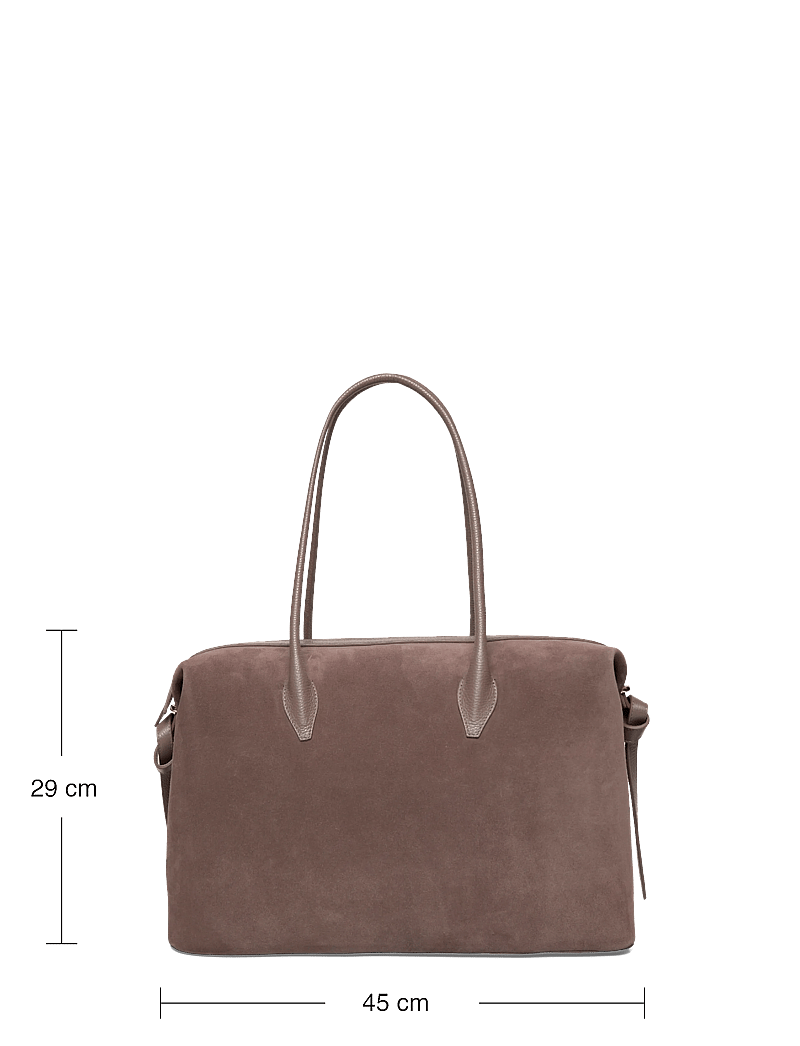 Yuzefi - Large Brioche Duffle Bag - fashion trends - brown - 3