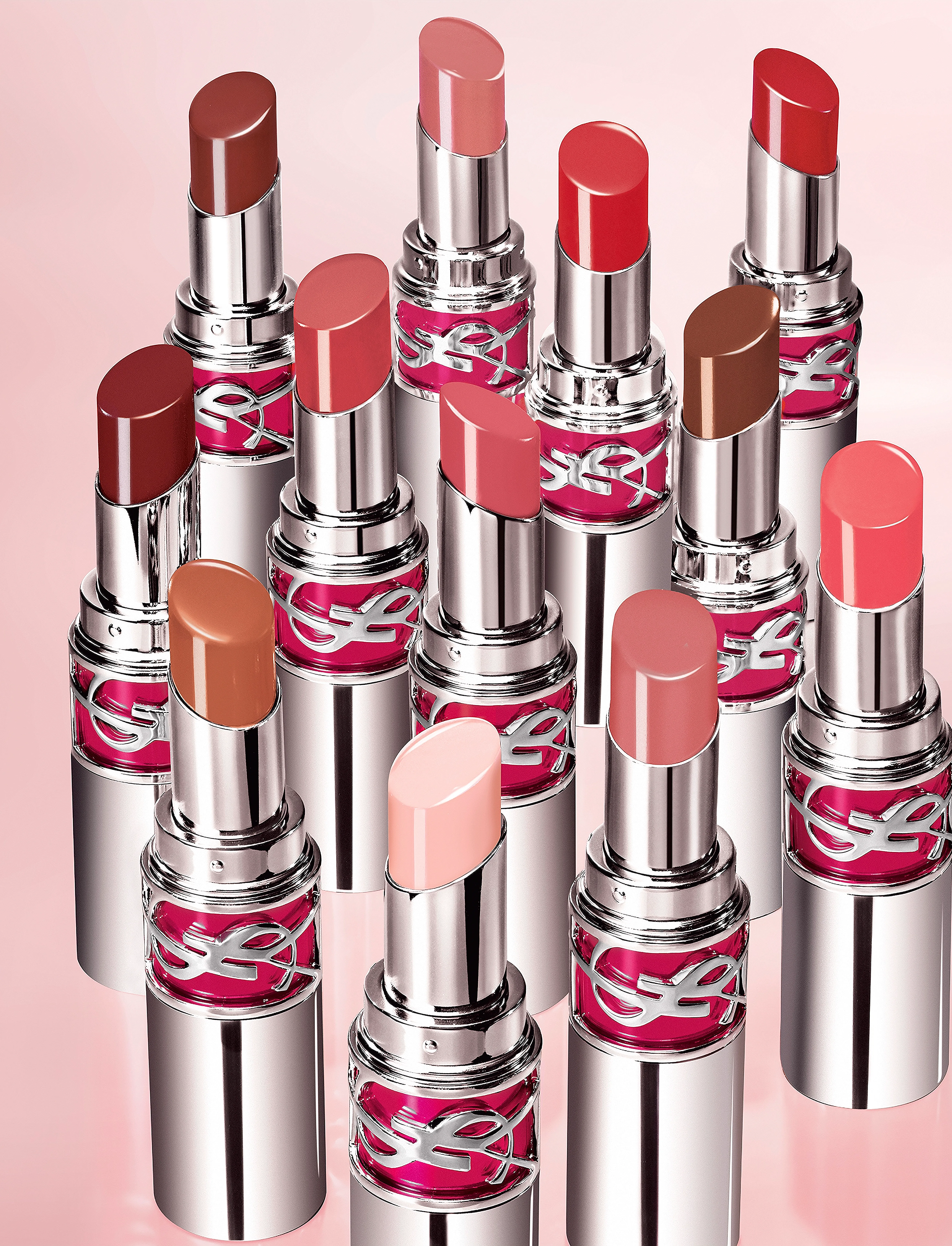 Yves Saint Laurent - YSL LOVESHINE Candy Glaze Lip Gloss Stick - smink - 44 nude lavalliÈre - 0