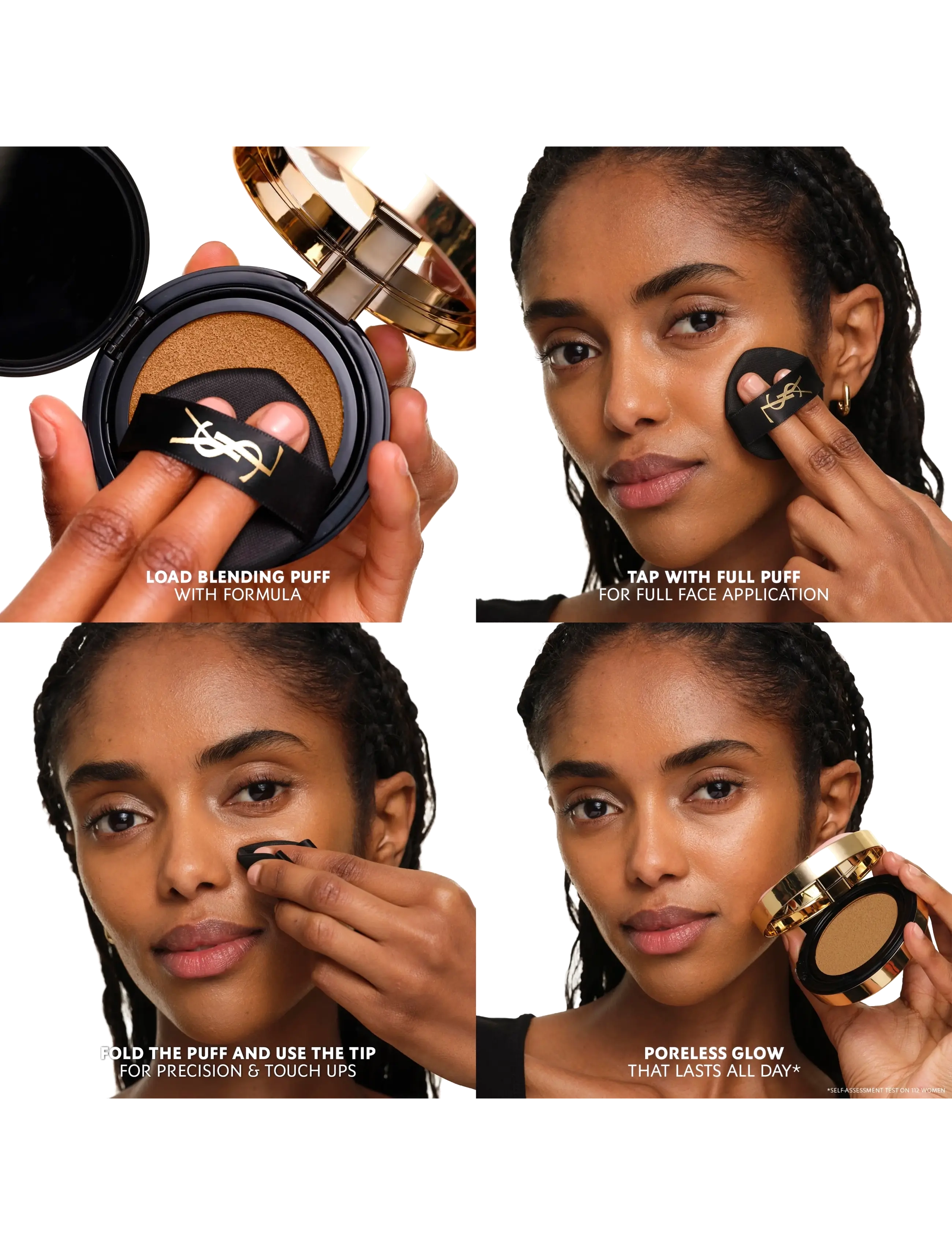 Yves Saint Laurent - Yves Saint Laurent Skin Affair Soft Glow Cushion Foundation - smink - ln4 - 3